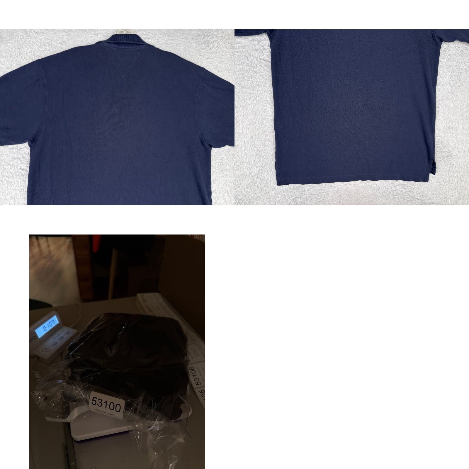 Tommy Hilfiger Tommy Hilfiger Golf Polo Shirt Adult Medium Blue 100% Cotton Short Sleeve Shirt Mens Slim 100% Cotton Blue Polo Golf Modern American Sports Shirt Size US M / EU 48-50 / 2 - 9 Thumbnail