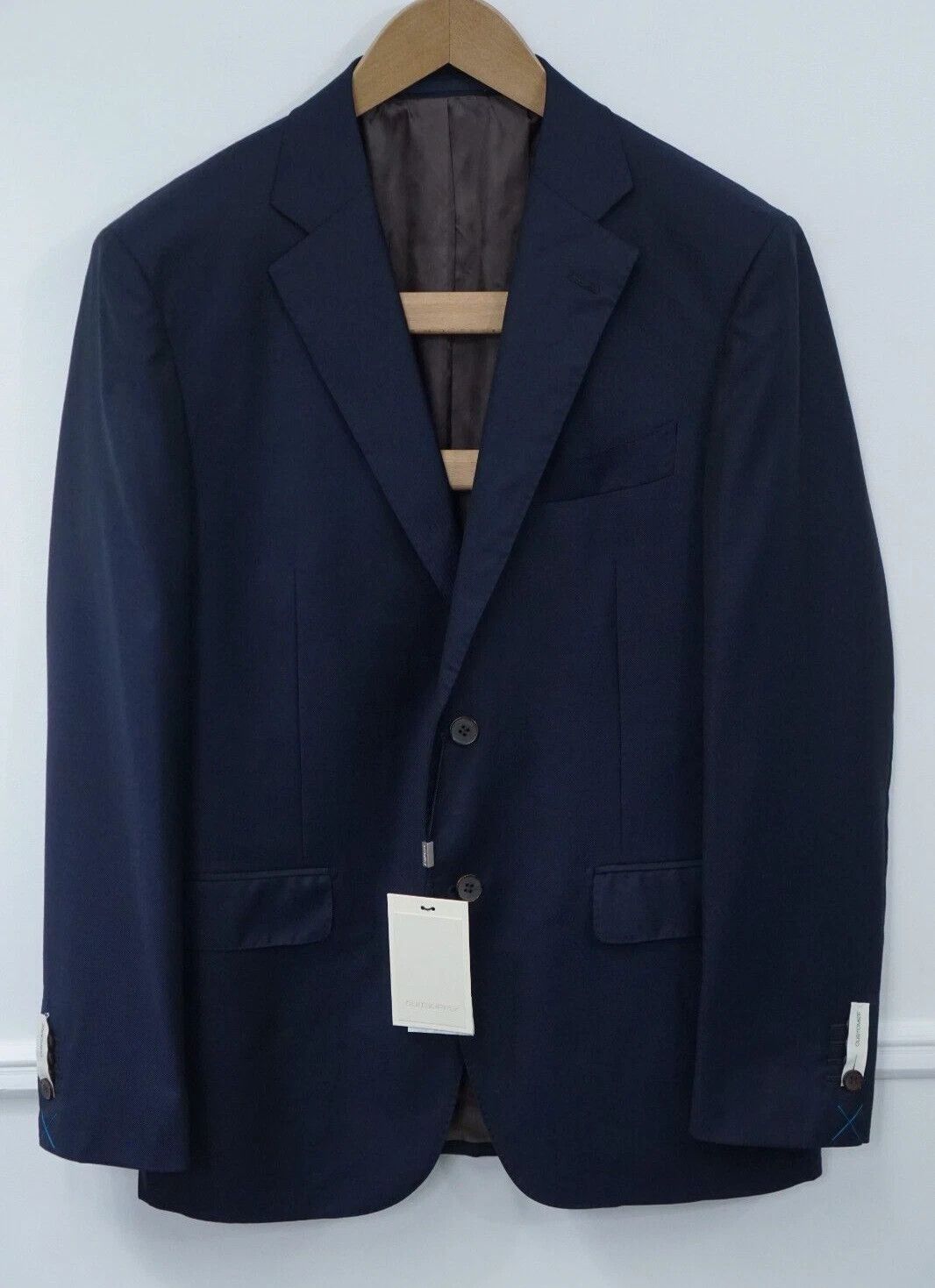 Suitsupply Men Suitsupply Blazer Napoli Wool S110 Zignone Blue UK/US38L Size 38L - 1 Thumbnail