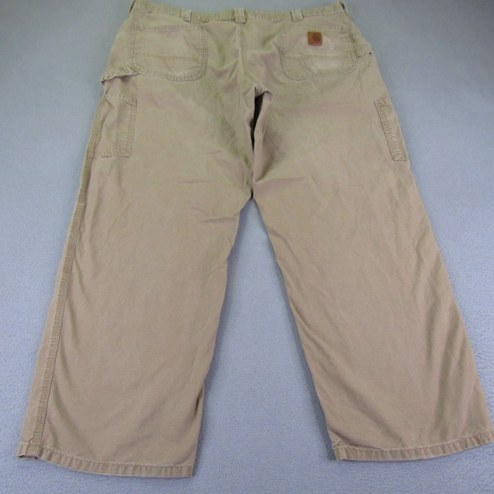 Carhartt Carhartt Pants Mens 42x30 Khaki Dungaree Canvas Work Carpenter 42 Regular Brown Carhartt Mens Pants 90s-Workwear style Size US 41 - 6 Thumbnail