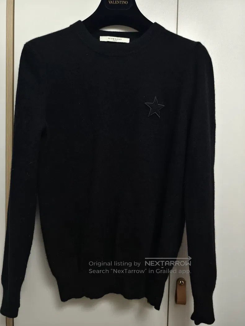 Givenchy Givenchy Black Cashmere Knitwear Size US M / EU 48-50 / 2 - 1 Thumbnail