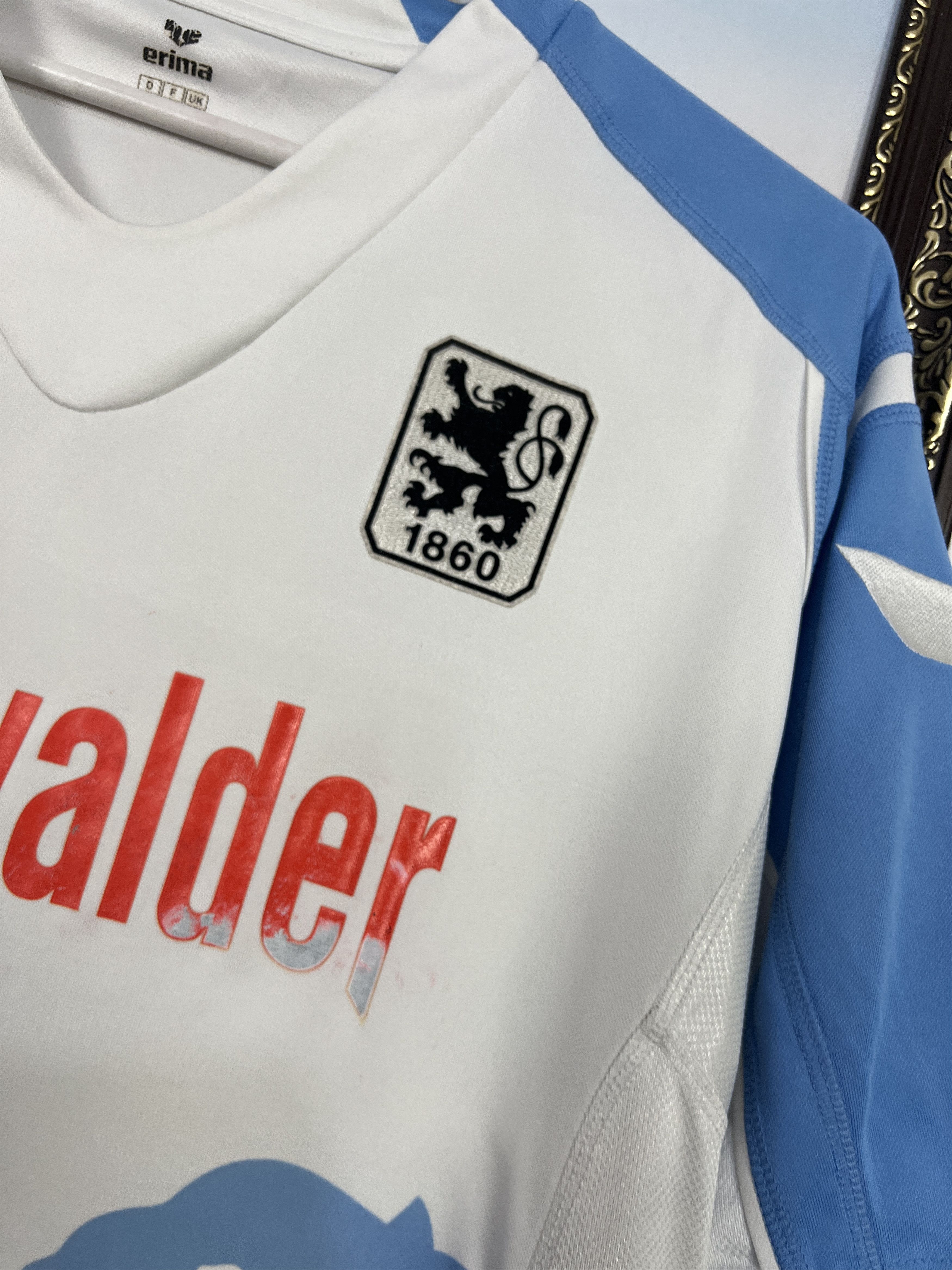 Nike 1860 Munich Special football shirt 2008 Soccer #11 Lauth Size US L / EU 52-54 / 3 - 4 Thumbnail