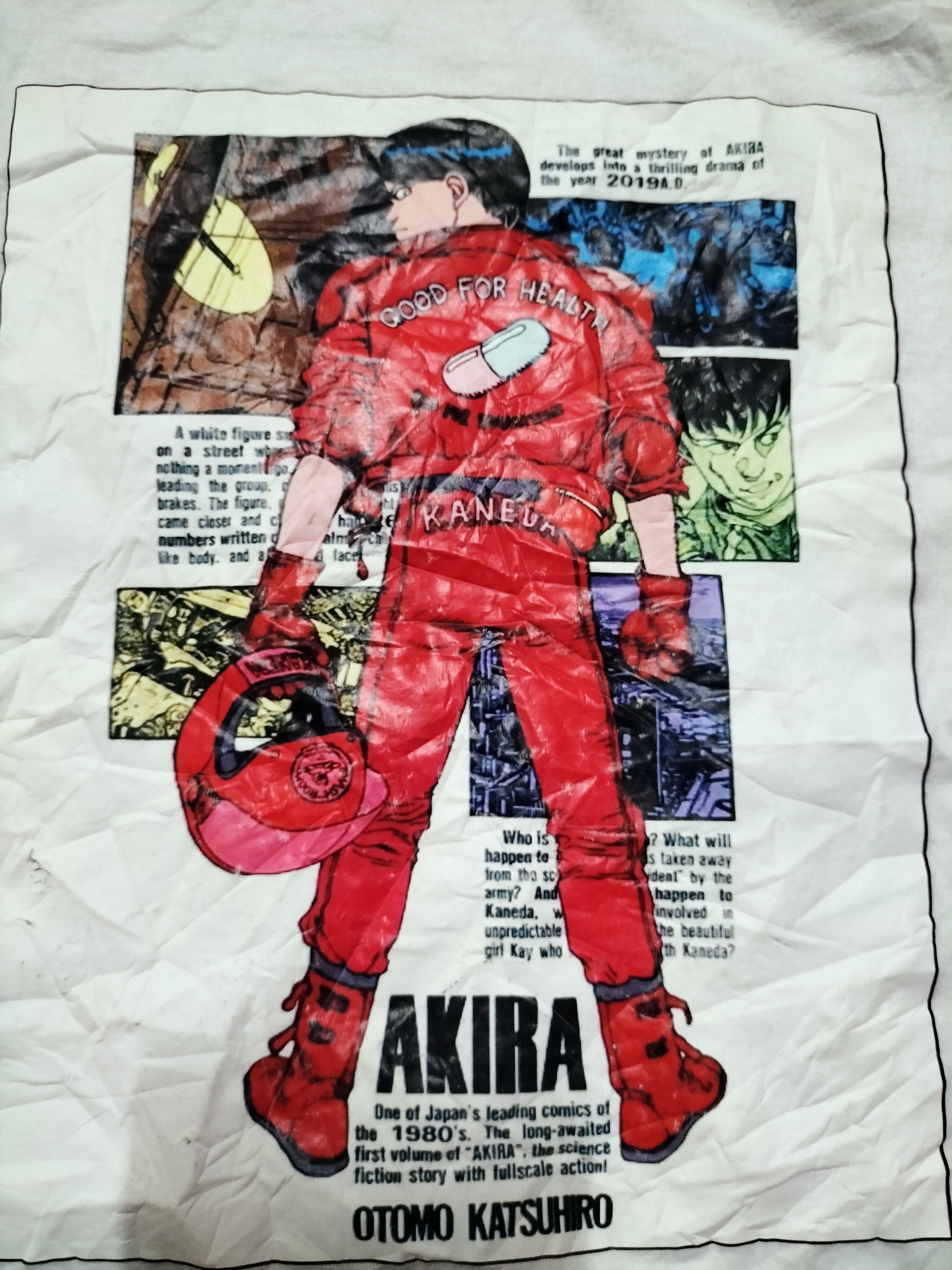 Other Akira Otomo Katsuhiro Iron On movie legendary cartoon Size US L / EU 52-54 / 3 - 2 Thumbnail