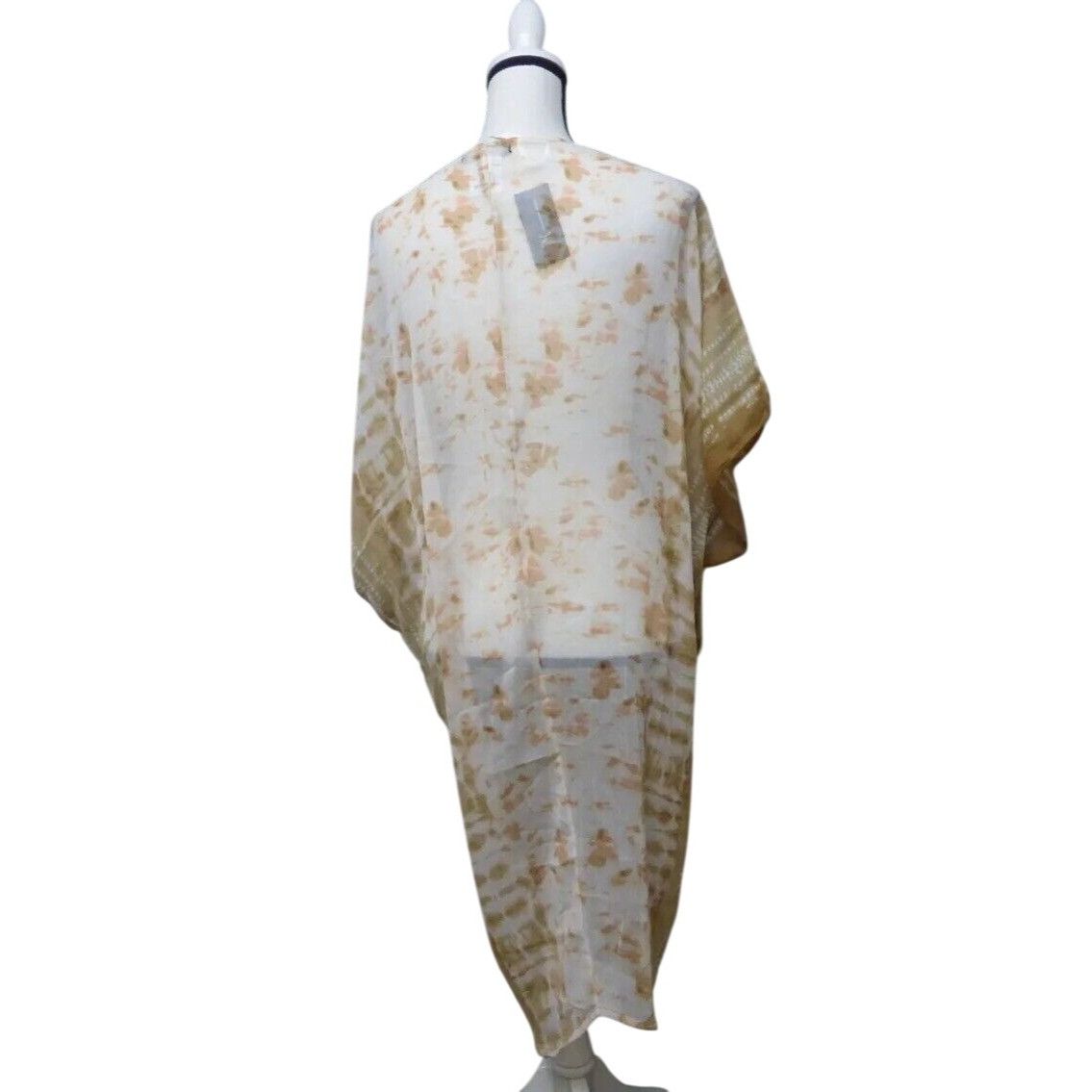 Other INC International Concepts Tie-Dyed Knot Cover Up, Neutral Size ONE SIZE - 6 Thumbnail