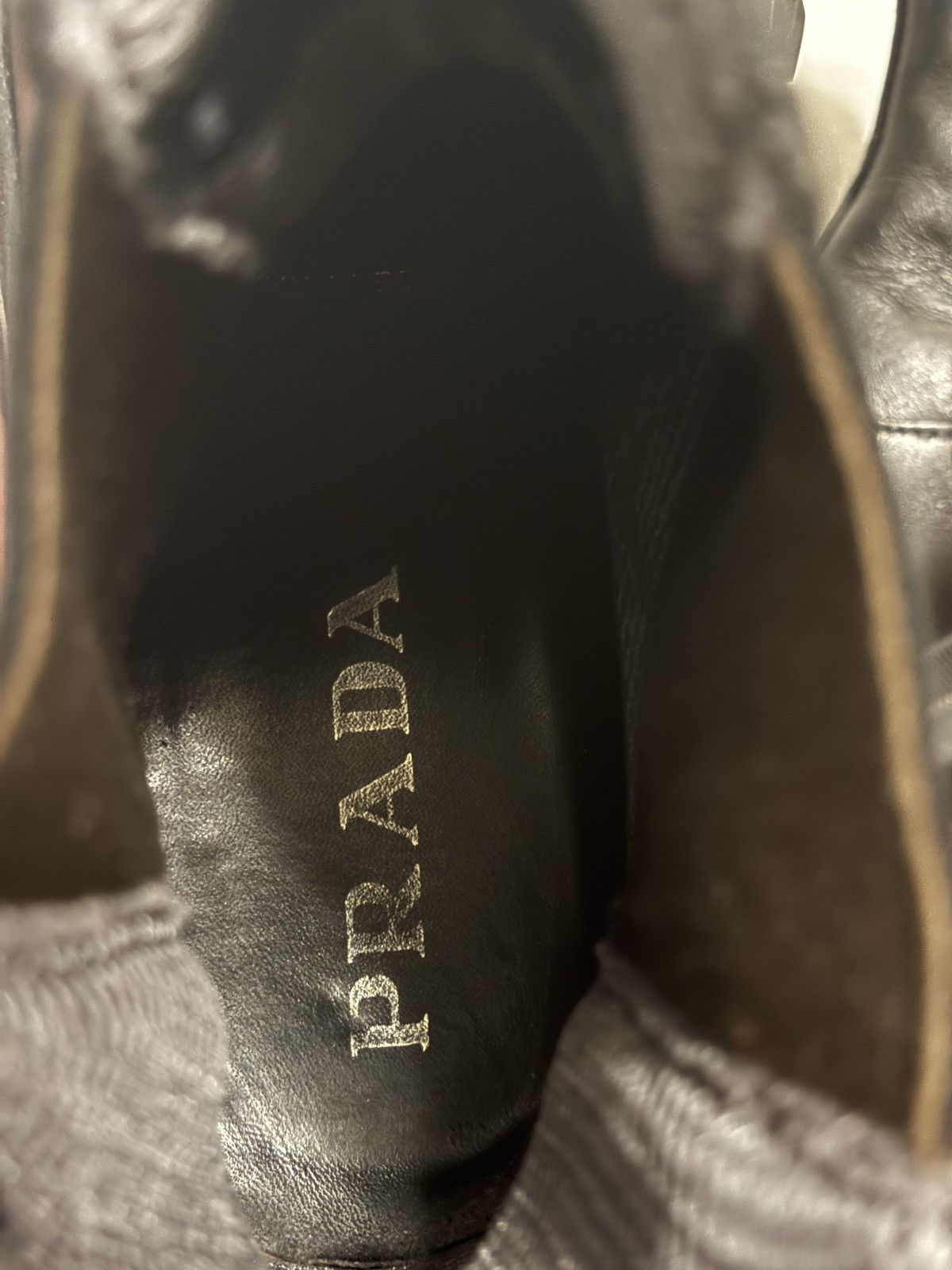 Prada Prada Brixxen Chelsea Boots Rubber Chunky Sole Size US 7.5 / EU 40-41 - 16 Thumbnail