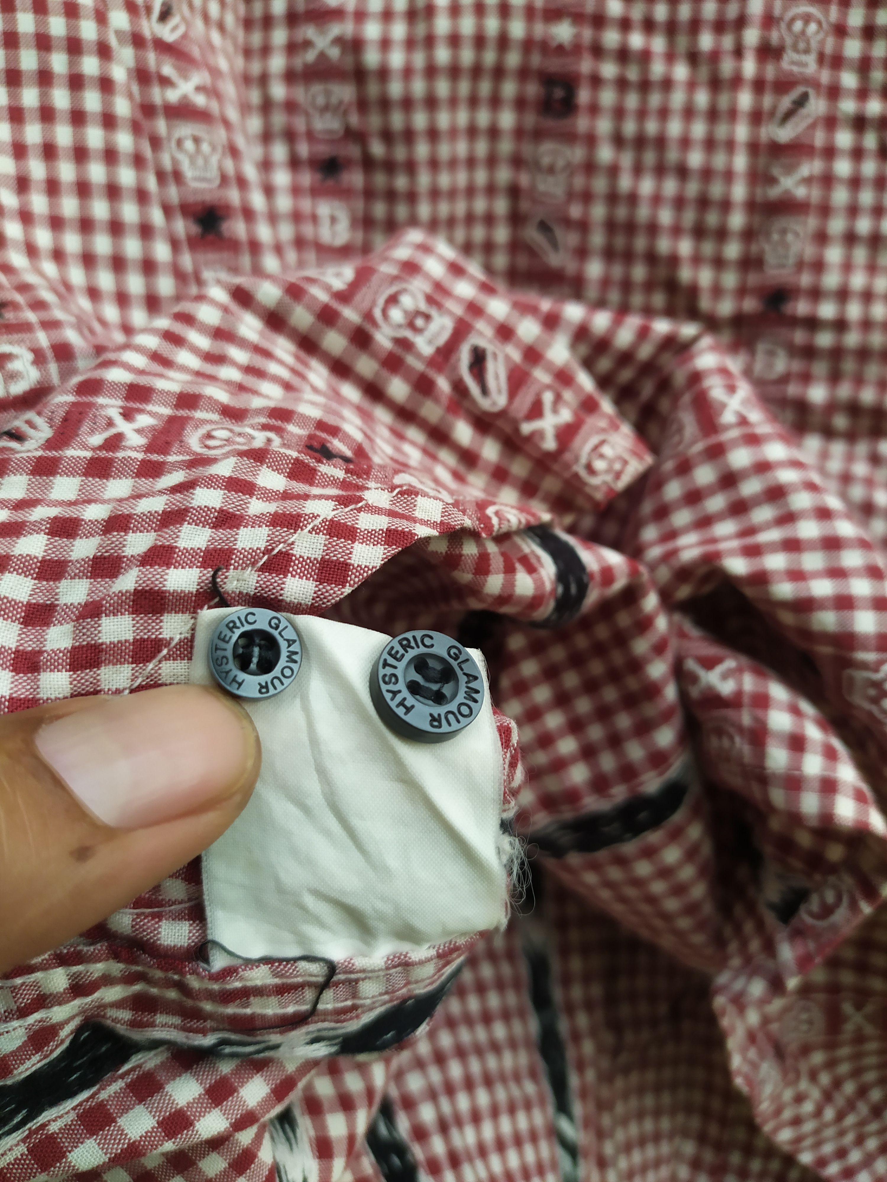 Hysteric Glamour Hysteric Glamour Full Skull Shirt Size US XS / EU 42 / 0 - 6 Thumbnail