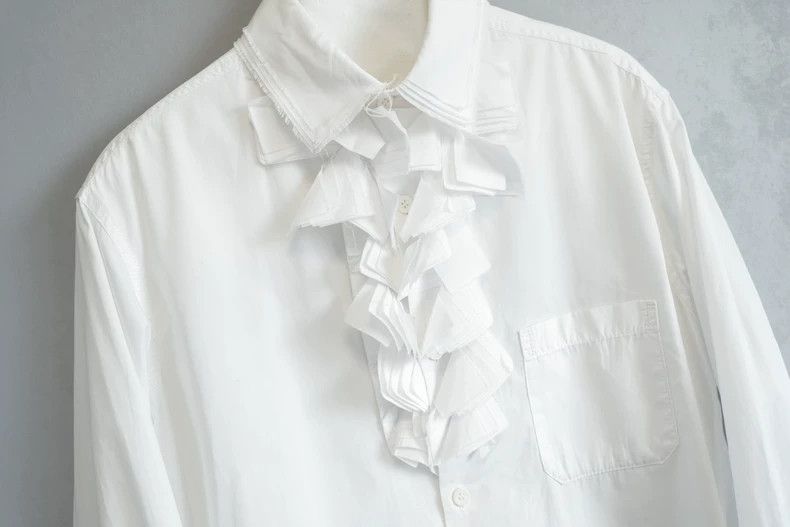 Yohji Yamamoto Yohji Yamamoto15AW Triple Collar Multi Shirt 2503-Nextarrow Size US M / EU 48-50 / 2 - 4 Thumbnail