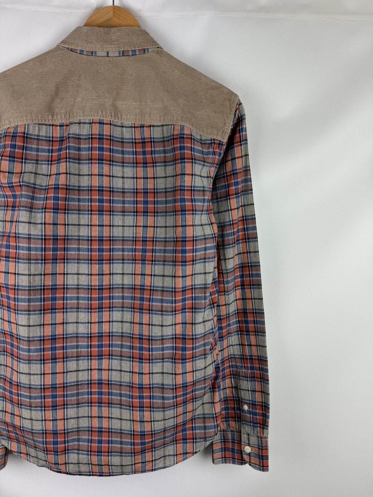 Allsaints Allsaints Hilliard LS Plaid Checked Flannel Button Up Shirt Size US S / EU 44-46 / 1 - 16 Thumbnail