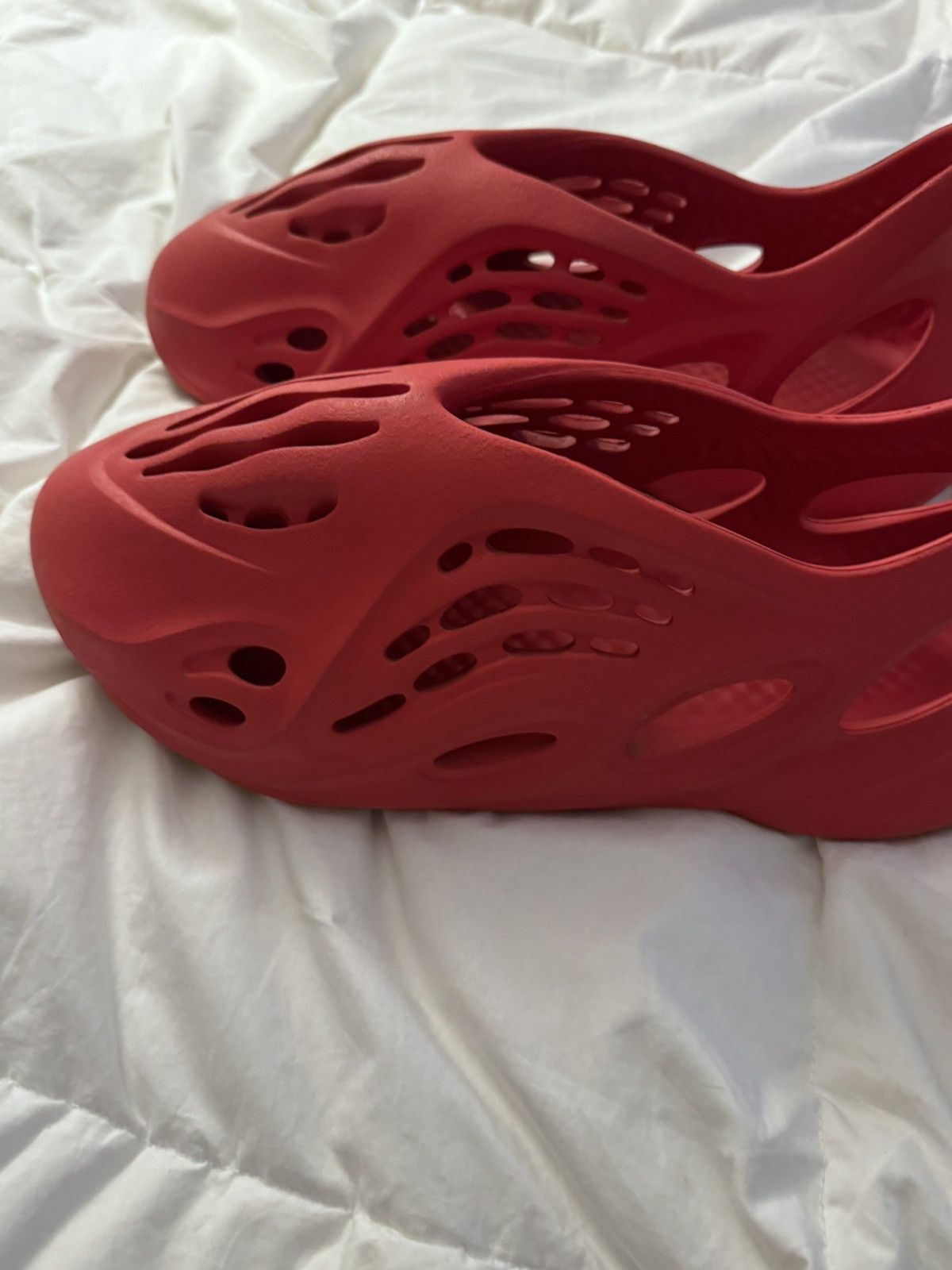 image of Yeezy Season Red Yeezy Foam Runners Shoes, Men's (Size 12)