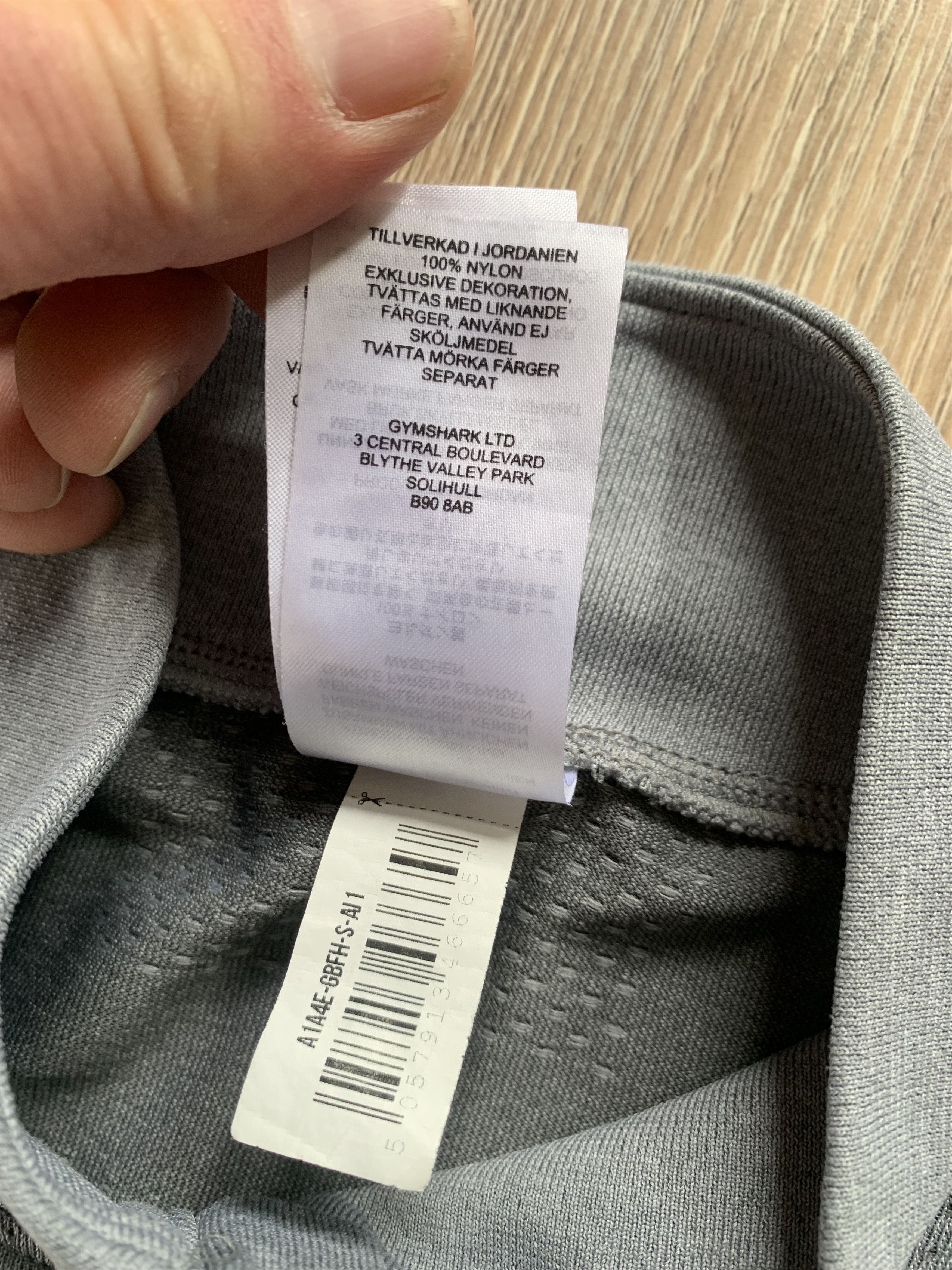 Gymshark Gymshark Grey Training Long Sleeve 1/4 Zip Size US S / EU 44-46 / 1 - 7 Thumbnail