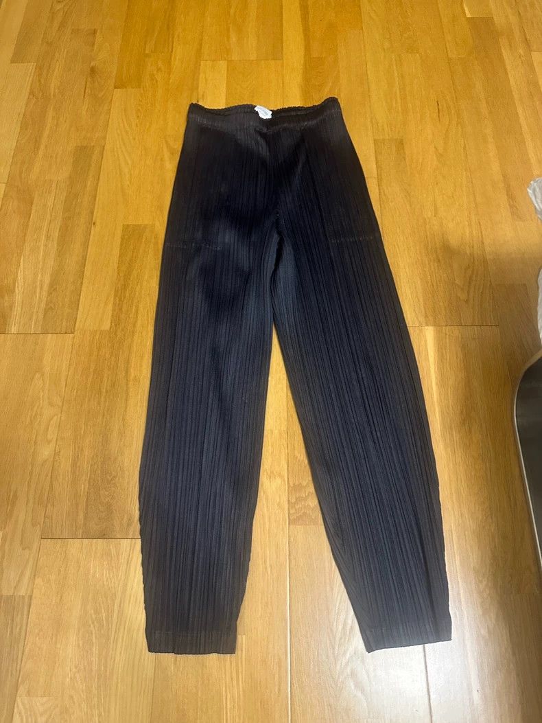 Issey Miyake Issey Miyake size:3 Grey-black pleated pants Size 42" / US 20 - 4 Thumbnail