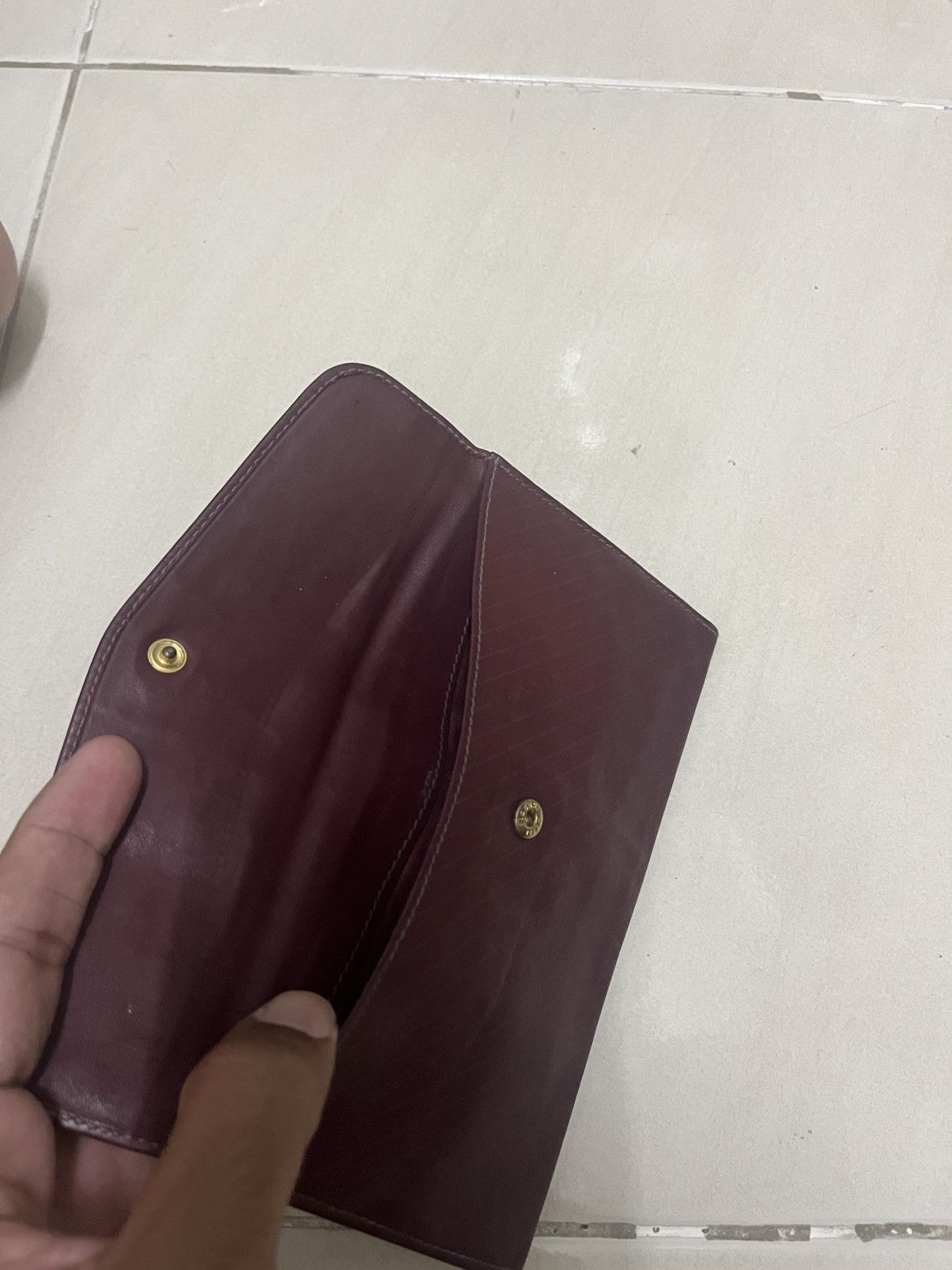 Gallery Dept. × Lanvin Vintage 80s lanvin leather wallet Size ONE SIZE - 7 Thumbnail