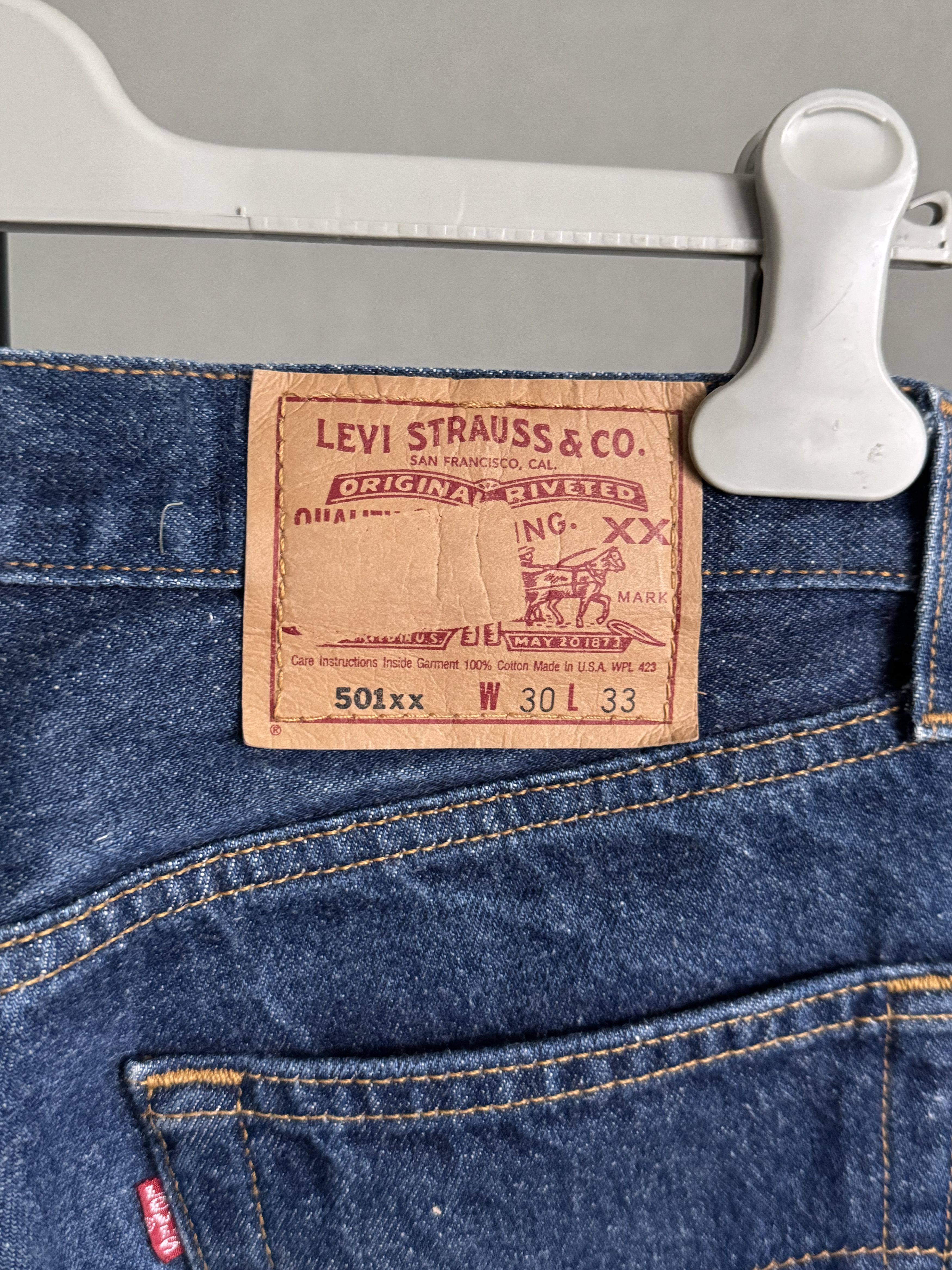 Levi's Vintage Clothing Levis 501 Double XX USA made Jeans Size US 30 / EU 46 - 7 Thumbnail