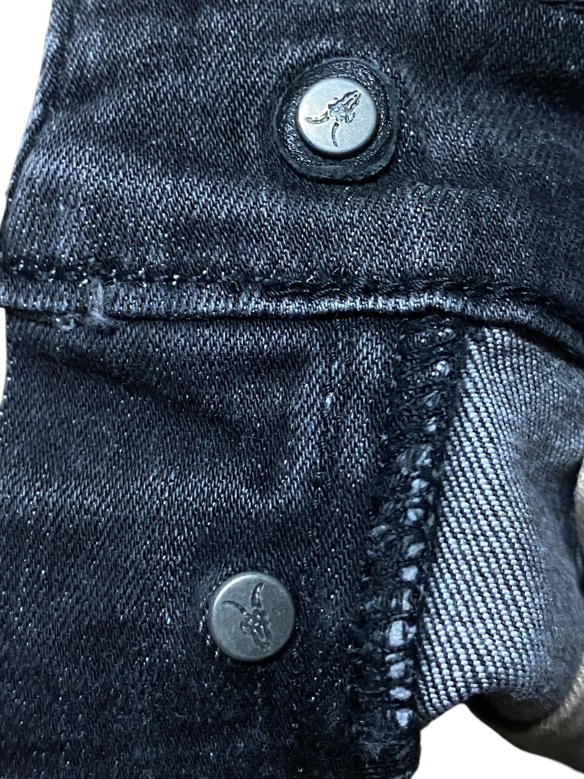 Allsaints Vintage Allsaint Spitalfields Black Denim skinny Jeans Size US 28 / EU 44 - 12 Thumbnail