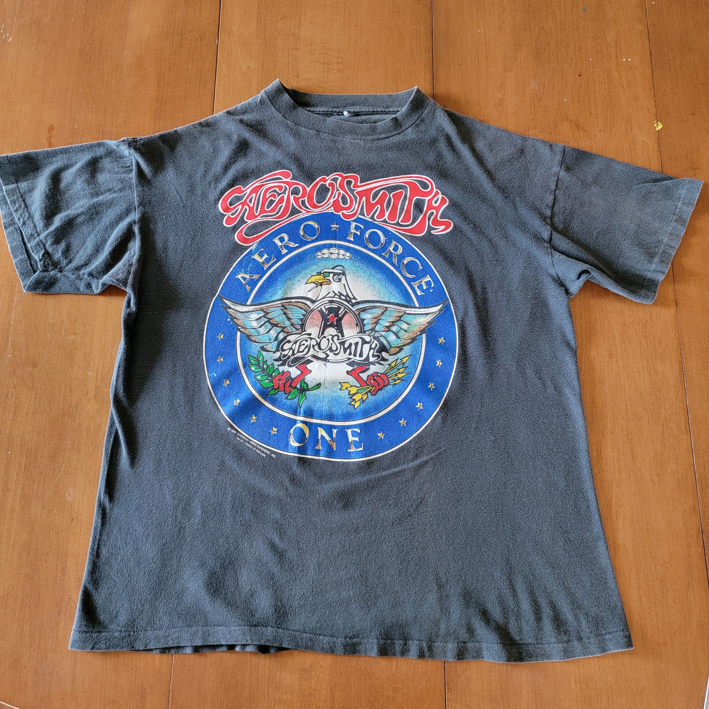 Band Tees × Vintage Vintage '89 Aerosmith Pump Tour Shirt Size US L / EU 52-54 / 3 - 1 Thumbnail