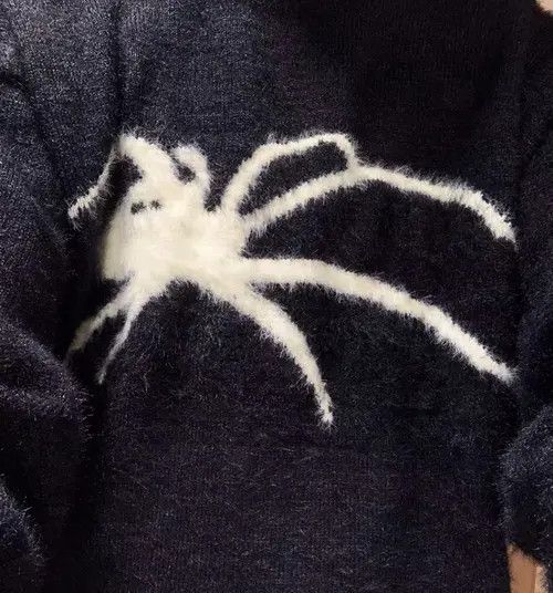 Japanese Brand Retro punk super soft spider premium mohair sweater jumper Size US L / EU 52-54 / 3 - 5 Thumbnail