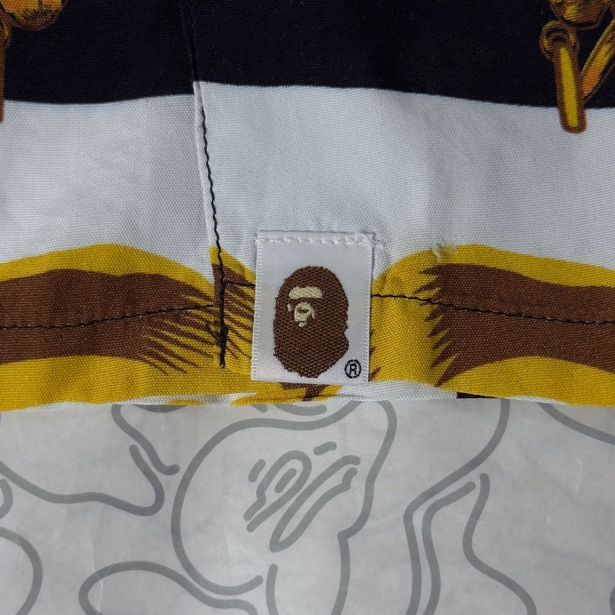 Bape Bape Double Ape Head Relaxed Shirt Black 2021 Size US S / EU 44-46 / 1 - 10 Thumbnail