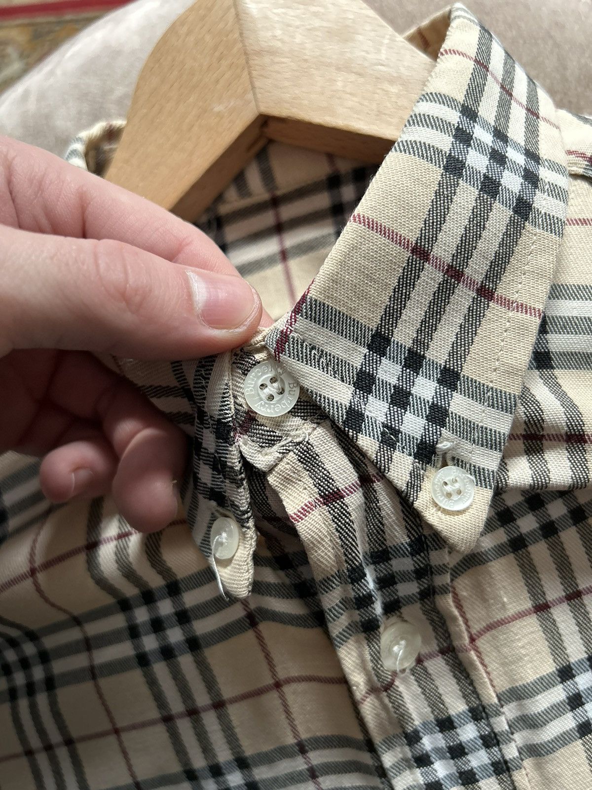 Burberry Vintage Burberry nova check shirt Size US L / EU 52-54 / 3 - 10 Thumbnail