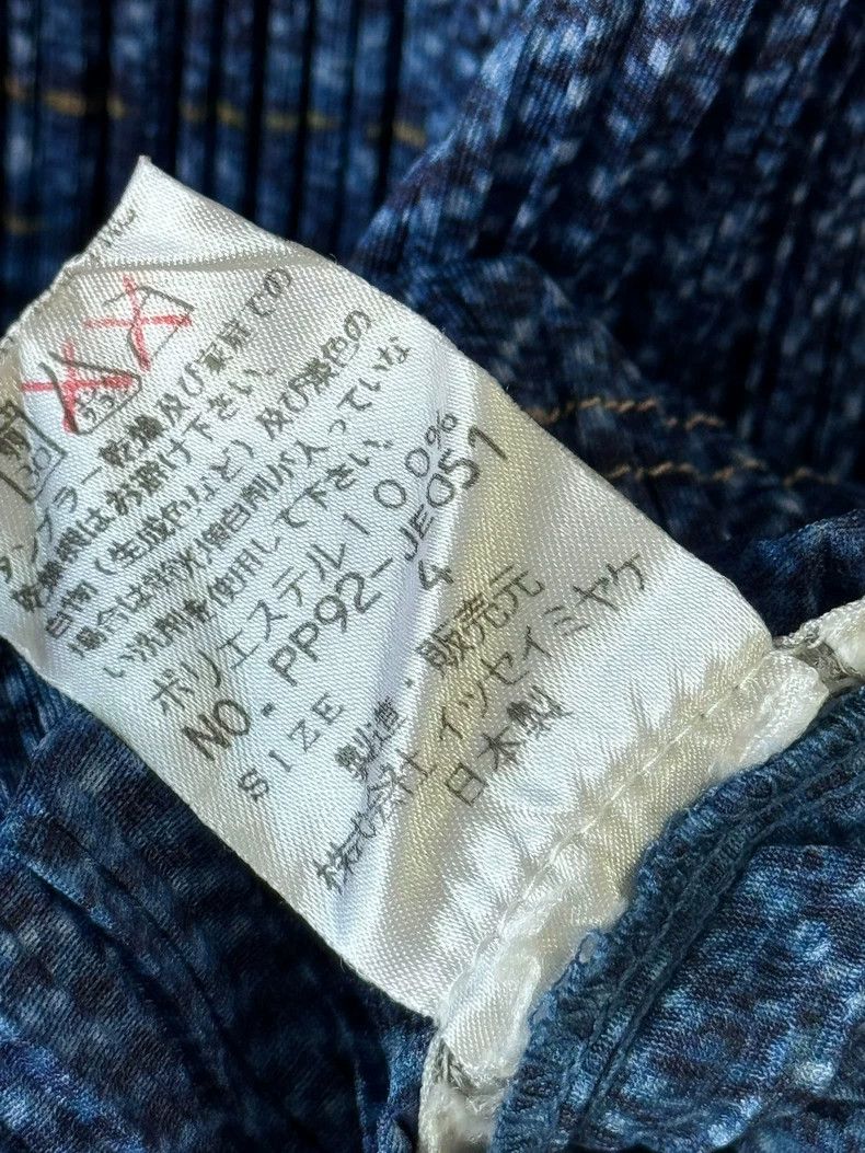 Issey Miyake Issey Miyake size:3 Blue snowflake denim vest Size S / US 4 / IT 40 - 4 Thumbnail