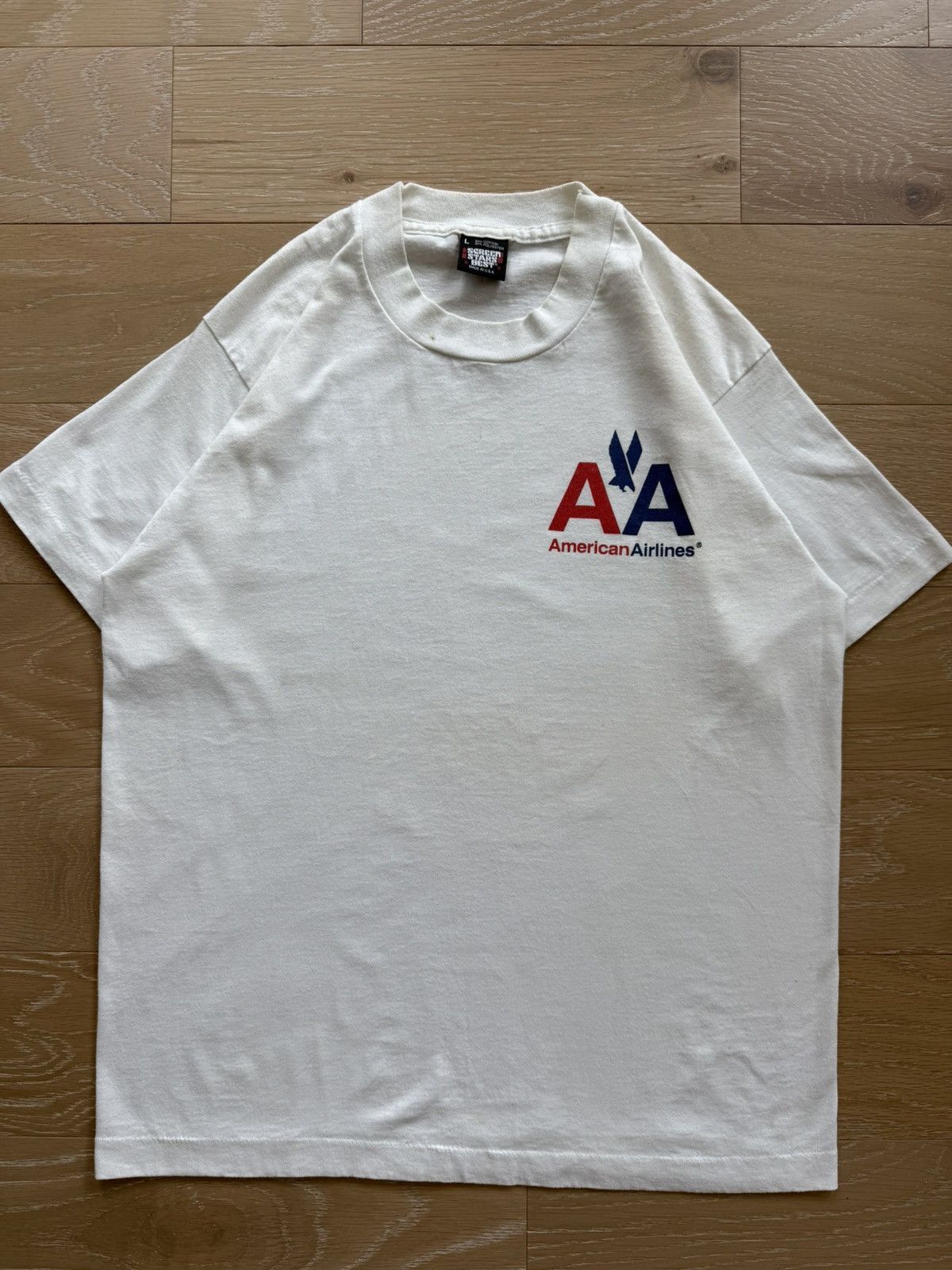 Other Vintage 90s American Airlines logo shirt Size US L / EU 52-54 / 3 - 1 Thumbnail