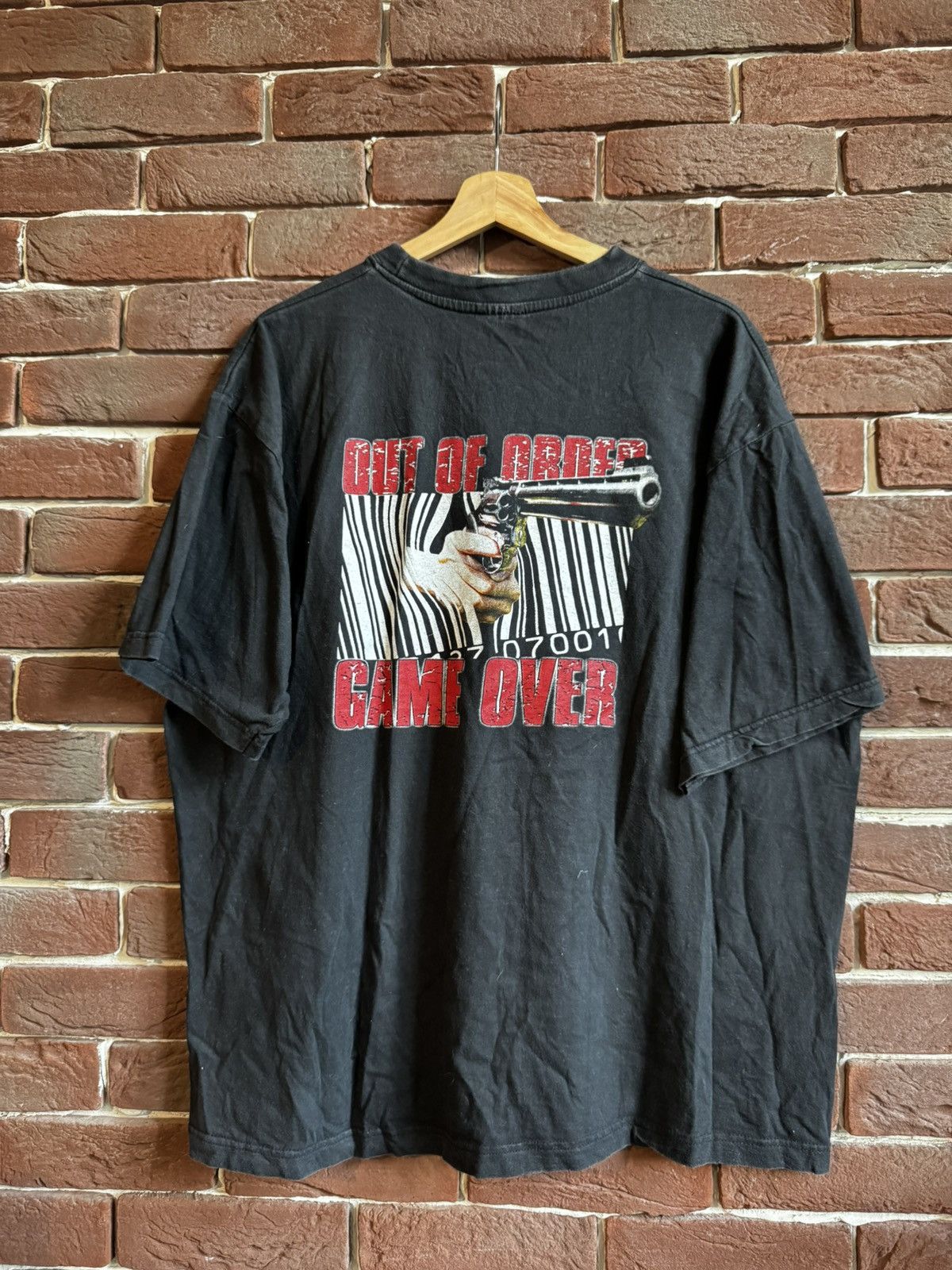 Band Tees Rare Vintage P.W.A. Preserve White Aryans Out Order Band Tee Size US XXL / EU 58 / 5 - 1 Thumbnail