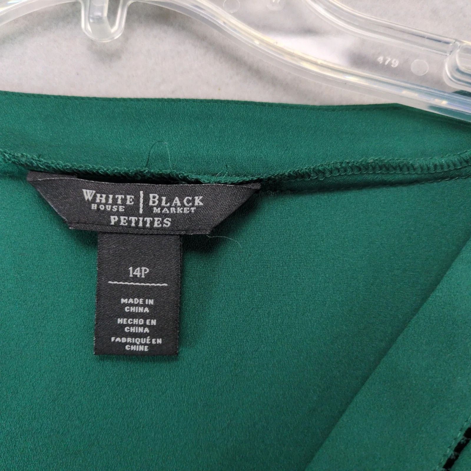 White House Black Market White House Black Market Asymmetrical Hem Tunic Blouse 14P Size XL / US 12-14 / IT 48-50 - 3 Thumbnail