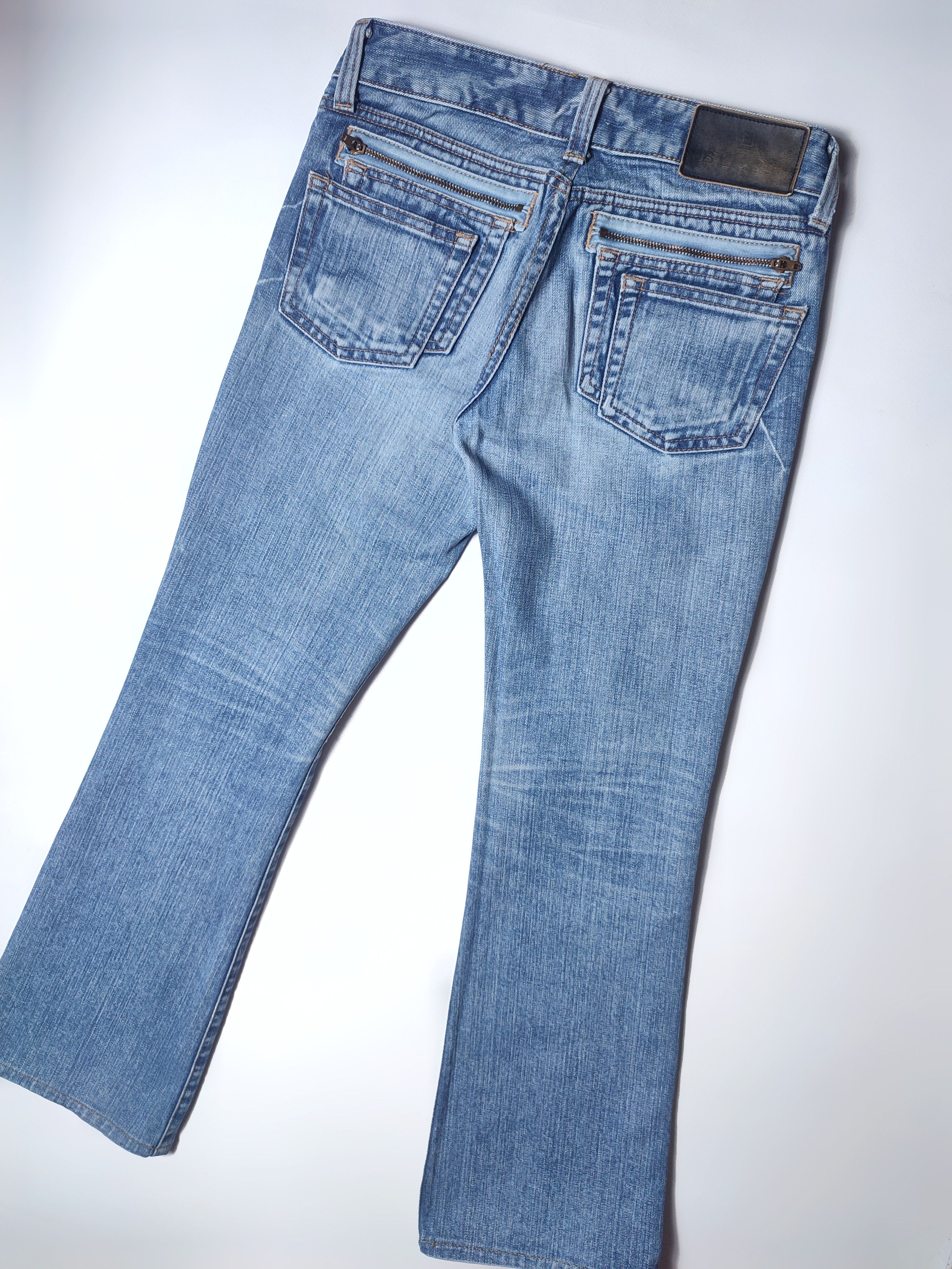 MOUSSY Black by Moussy Japanese Denim Flared Jeans Size 26" / US 2 / IT 38 - 5 Thumbnail