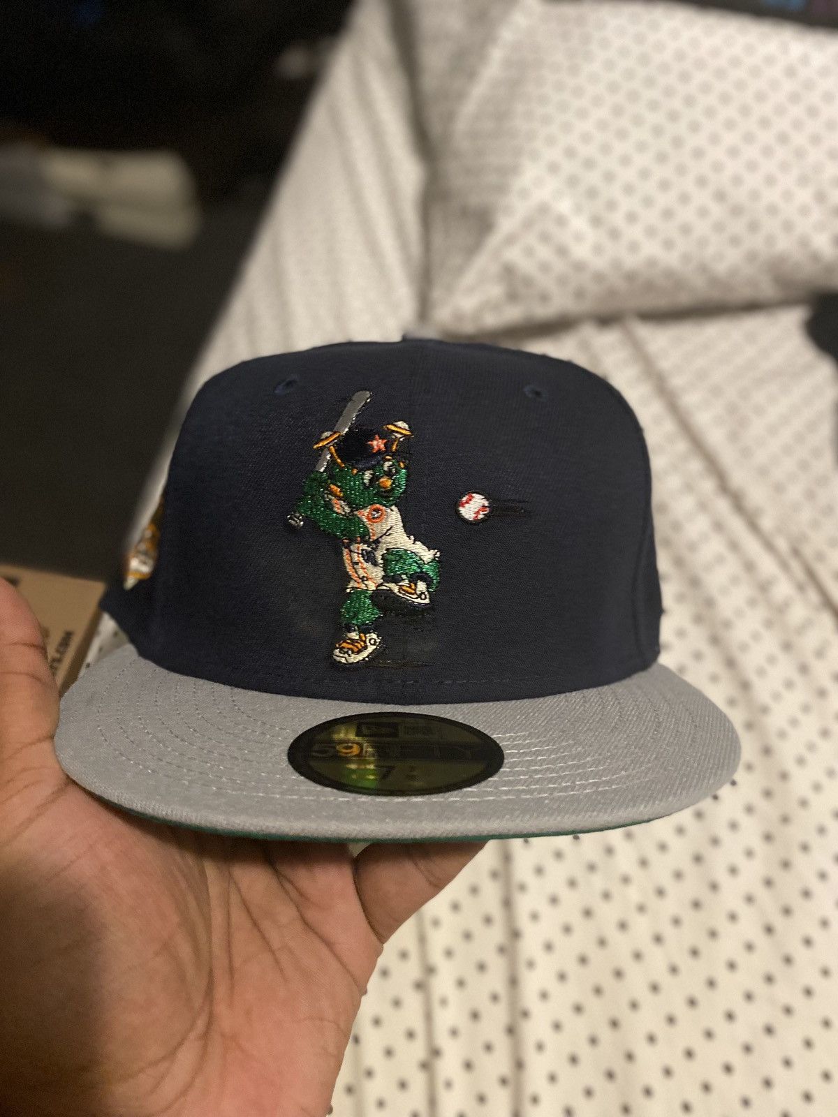 New Era Houston Astros Orbit” Baseball Cap Sz (7 3/4