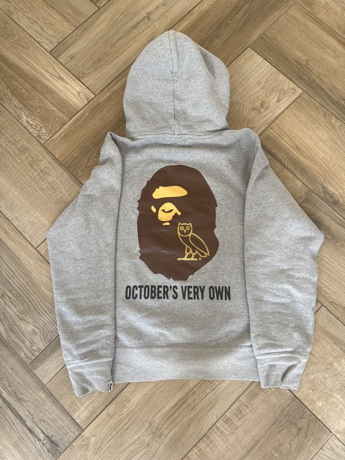 Bape × October's Very Own Bape X OVO Pullover Hoodie Size US M / EU 48-50 / 2 - 2 Thumbnail