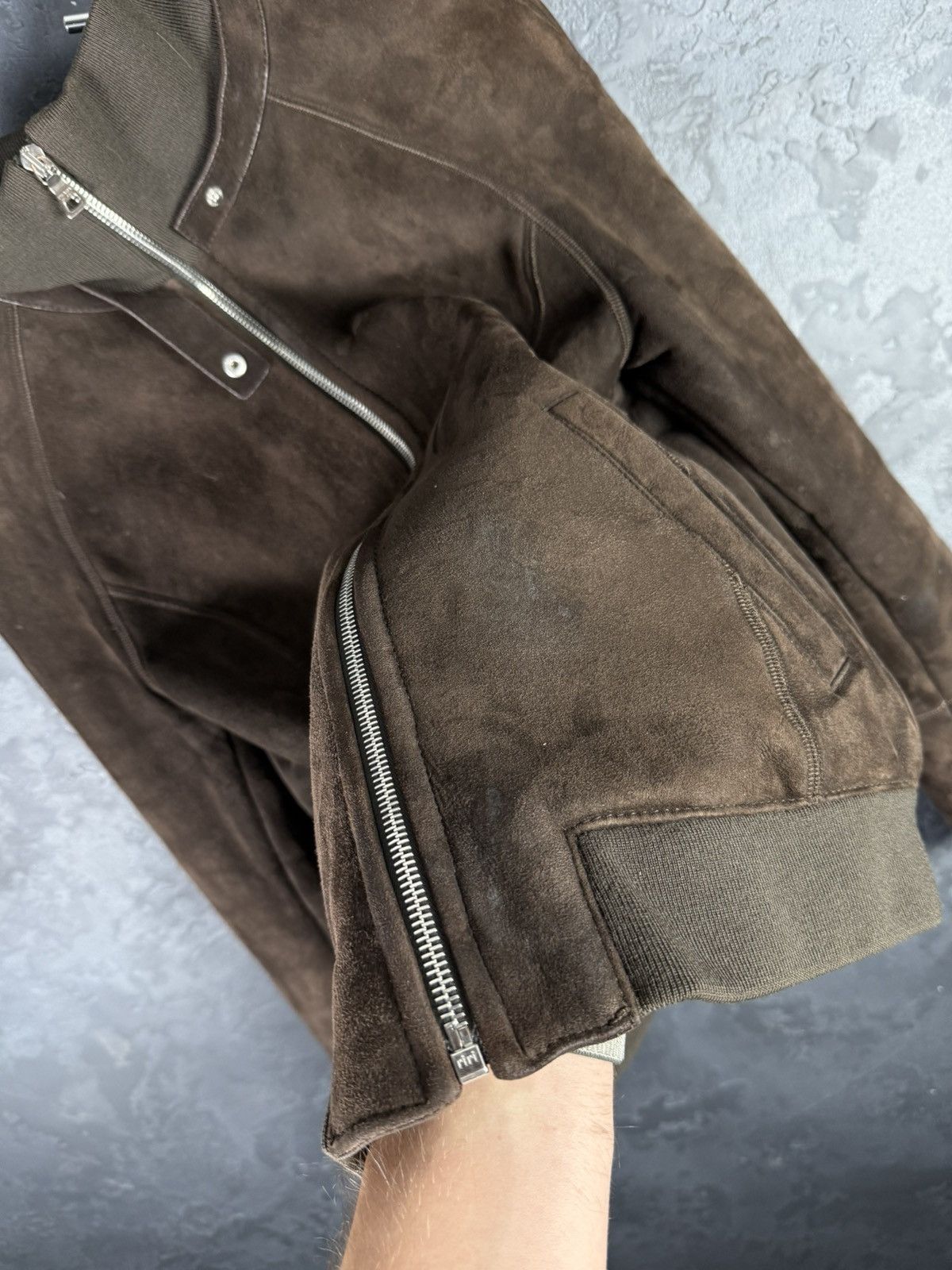 Prada 2000s Prada Brown Shearling Leather Jacket Women's Size L / US 10 / IT 46 - 23 Thumbnail