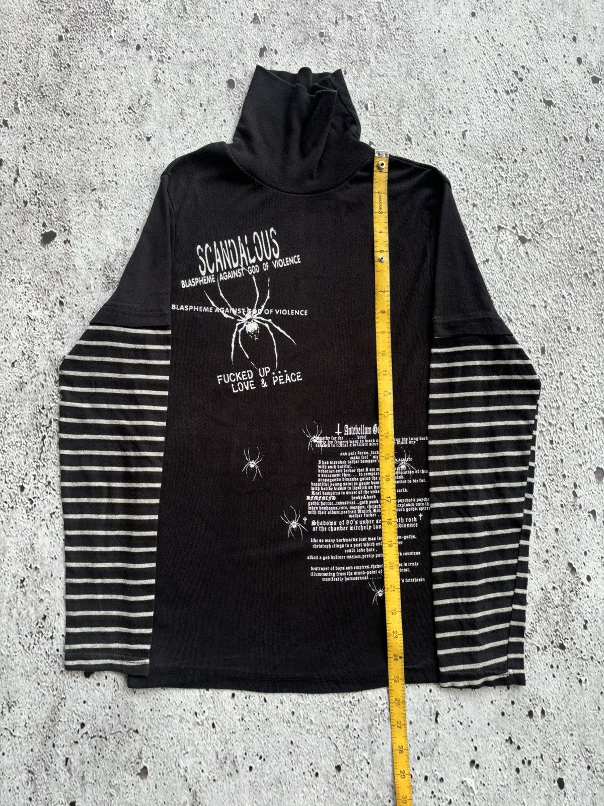 Hysteric Glamour Y2k Double layer Scandalous Punk Style Longsleeve Size US M / EU 48-50 / 2 - 6 Thumbnail