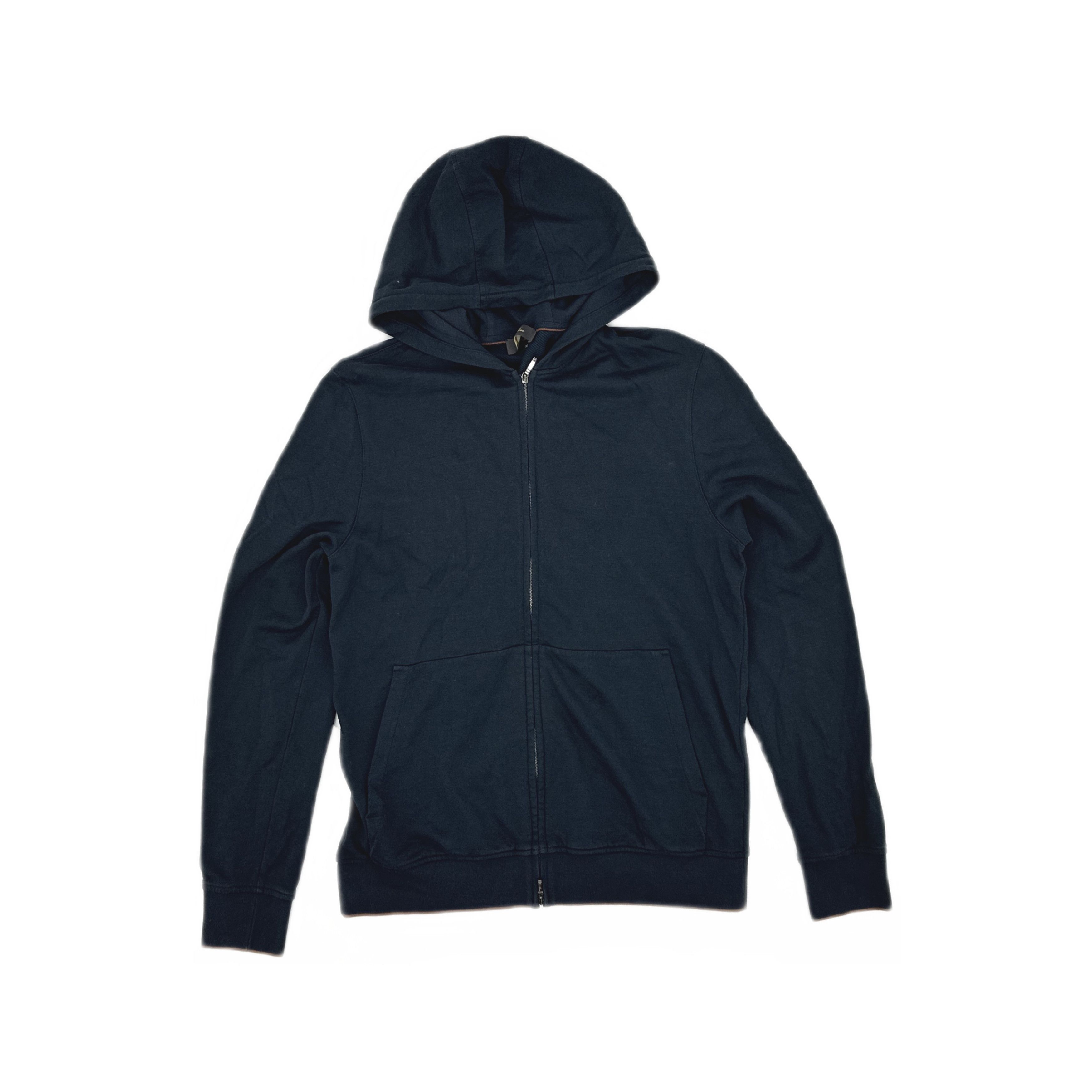 Loro Piana Loro Piana Navy Zip Hoodie Size M Size US M / EU 48-50 / 2 - 1 Thumbnail
