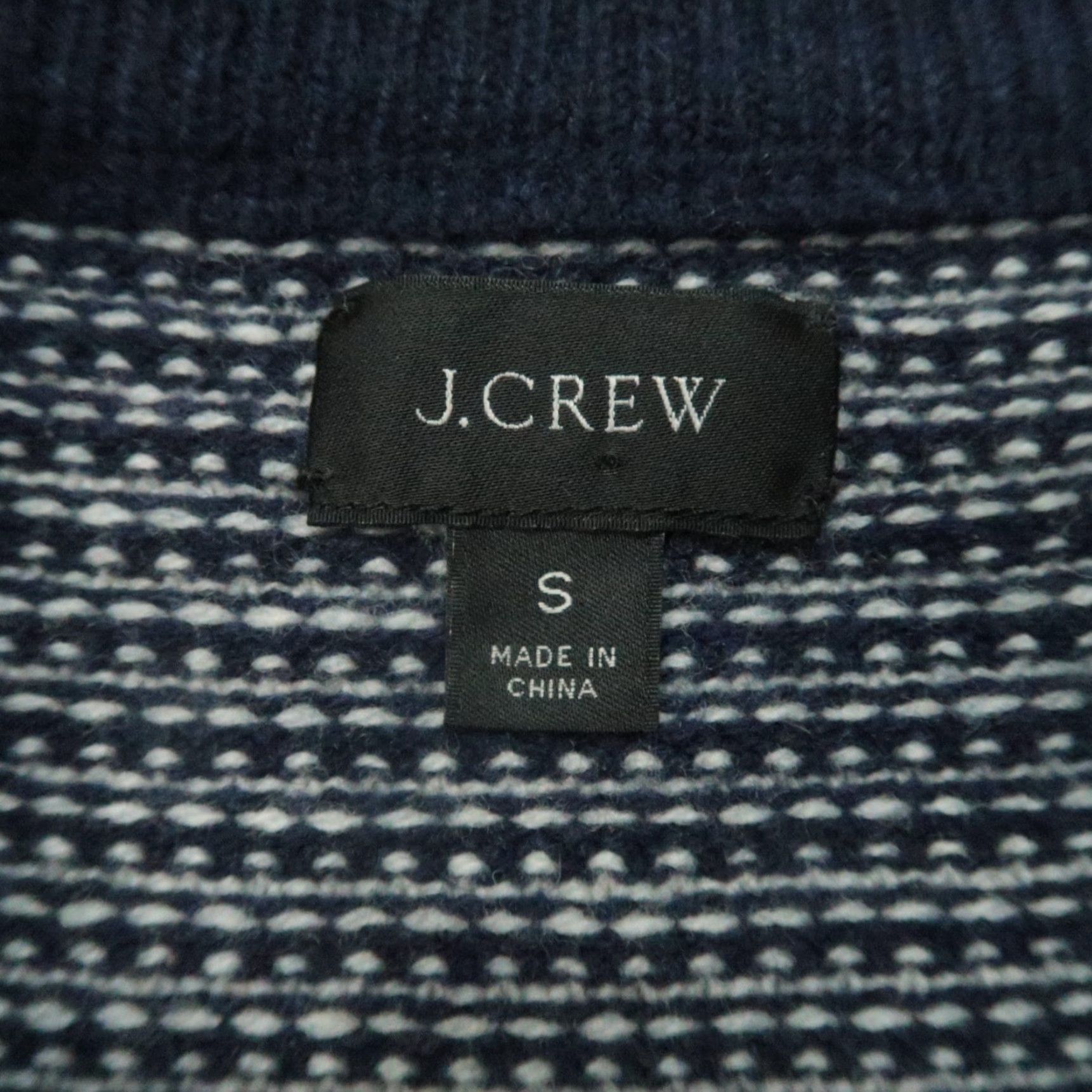 J.Crew J.CREW Sweater Mens Small Blue Wool Crew Neck Long Sleeve Pullover Knitted Knit Casual, Travel, Party/Cocktail, Fall Winter Spring Mens Size US S / EU 44-46 / 1 - 3 Thumbnail