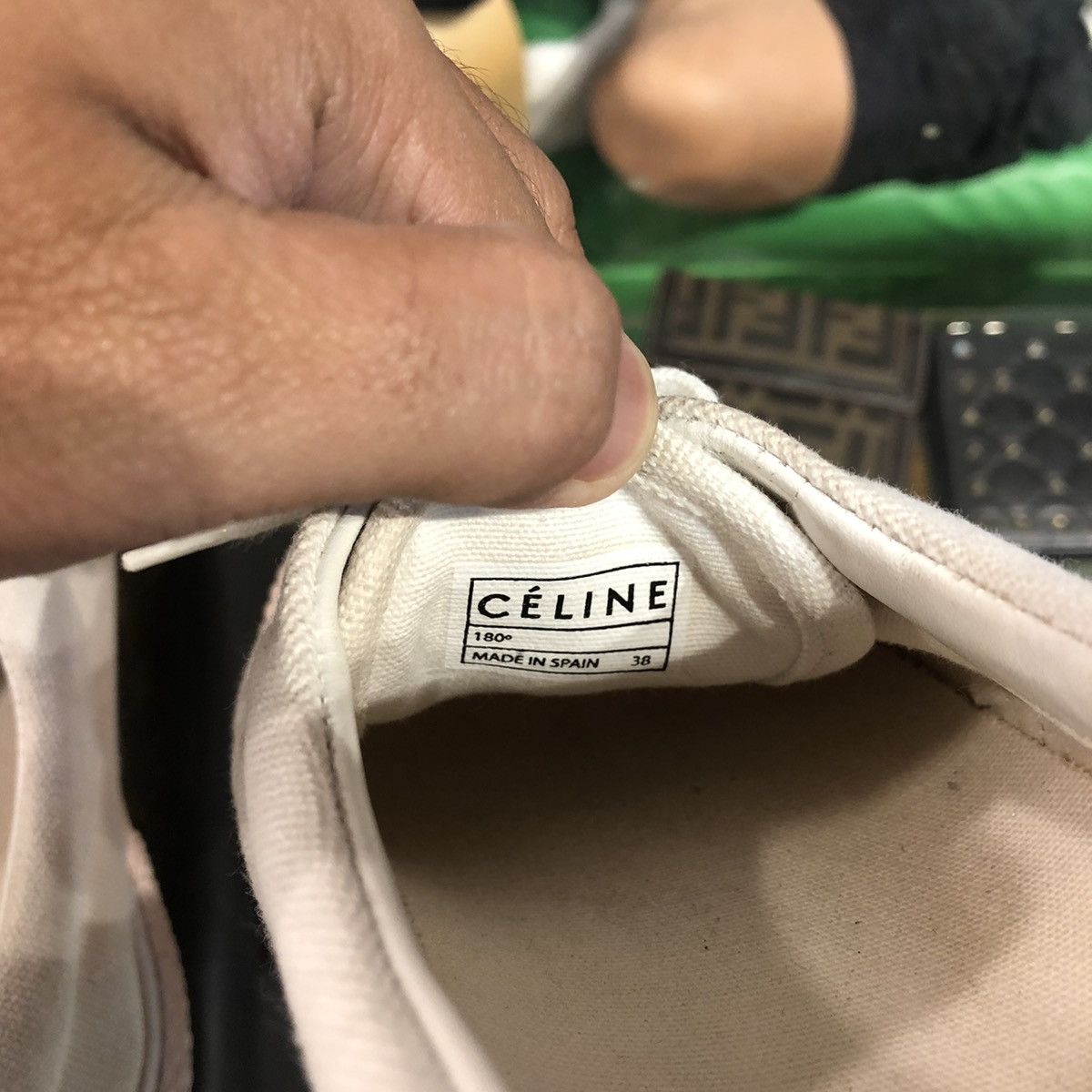 Celine Celine Paris Canvas Low Sneakers Size US 8 / IT 38 - 6 Thumbnail