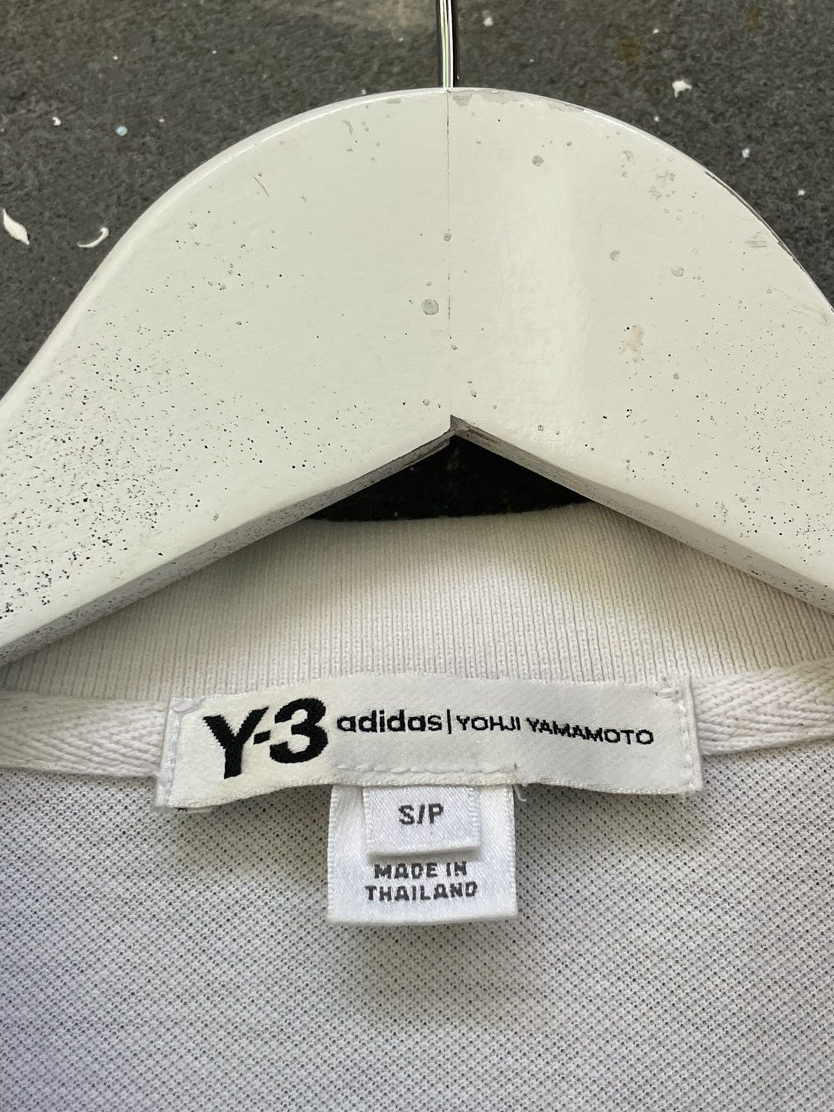 Y-3 Y-3 Adidas Yohji Yamamoto White Polo T-Shirt Size US S / EU 44-46 / 1 - 9 Thumbnail
