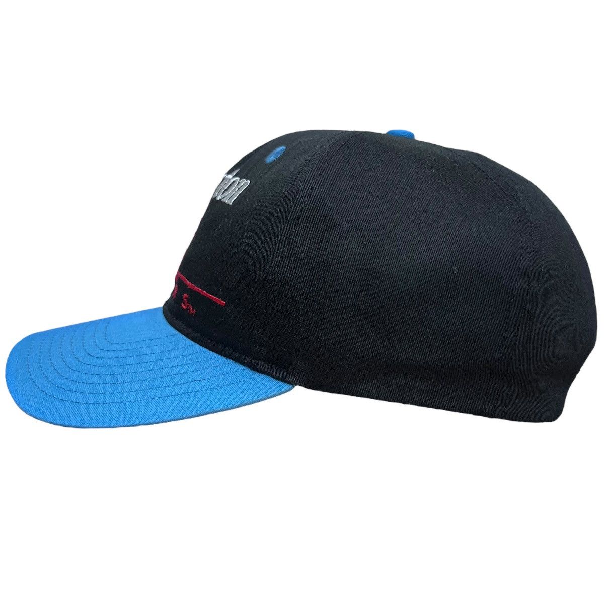NFL × Vintage Vintage 1990s NFL Houston Oilers Split Bar Eastport Snapback Size ONE SIZE - 3 Thumbnail