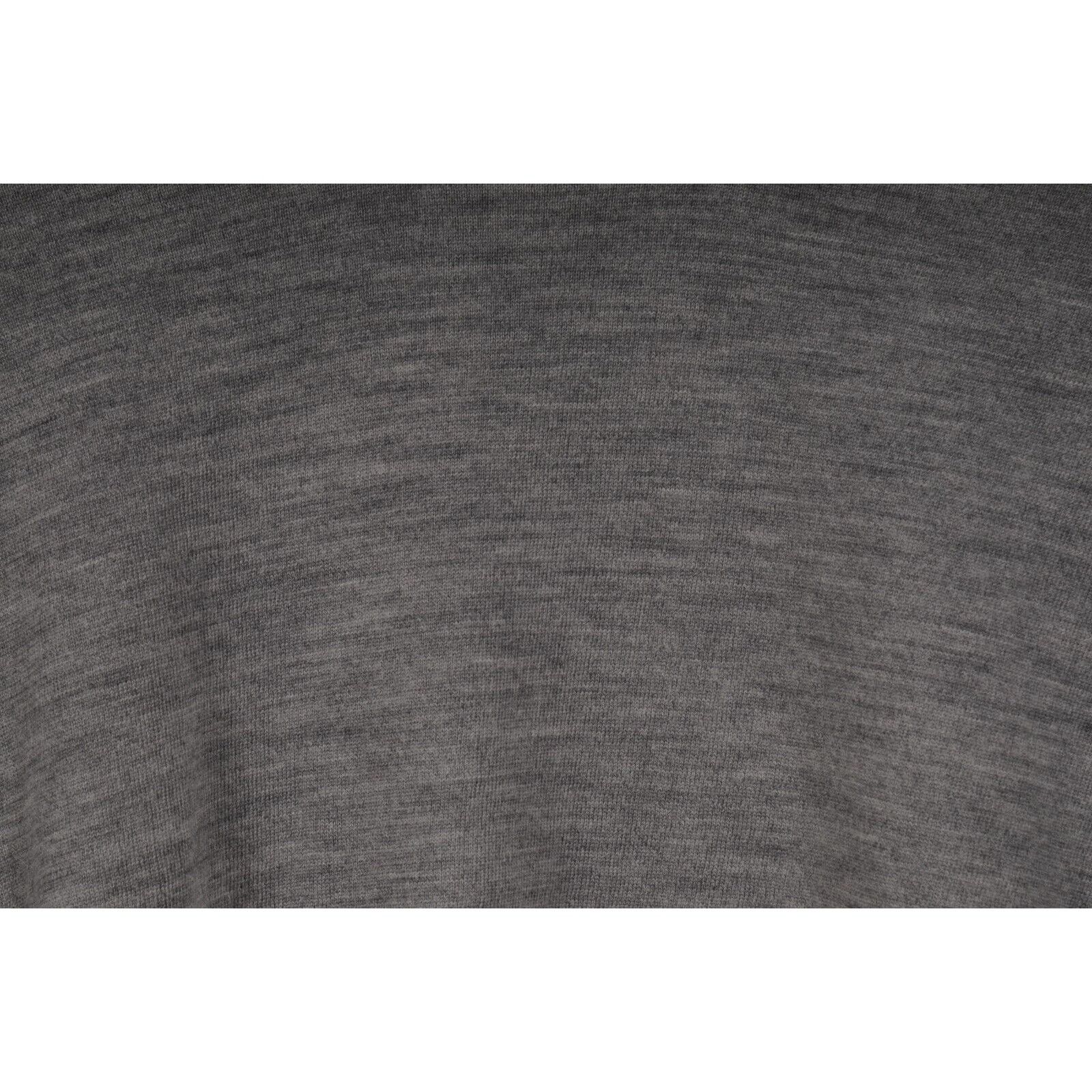 Brunello Cucinelli Turtleneck Sweater Gray Wool Cashmere Size US XL / EU 56 / 4 - 3 Thumbnail