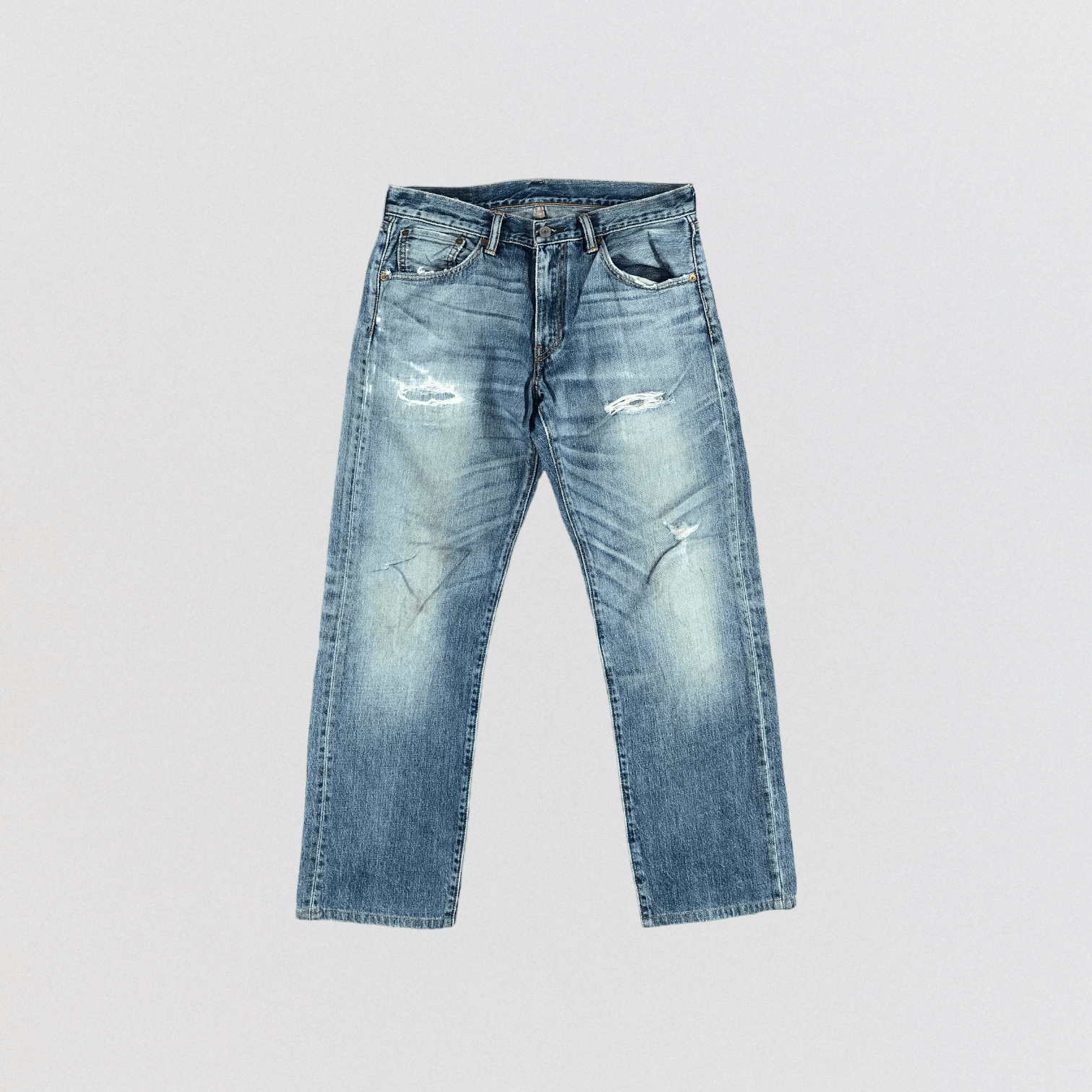 Levi's Vintage Blue Wash Levis 503 Jeans-JM2815 Size US 34 / EU 50 - 1 Thumbnail