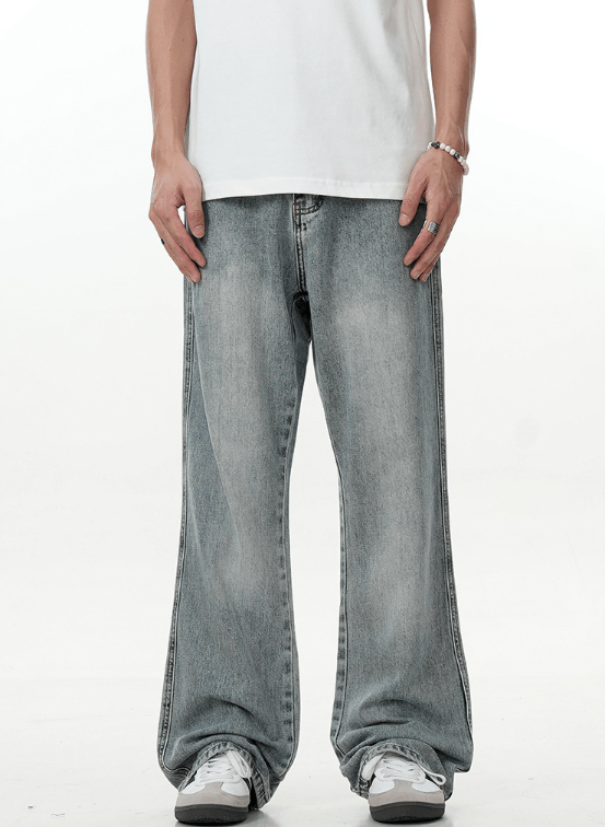Japanese Brand × Jean American high street retro washed bootcut jeans Size US 32 / EU 48 - 1 Thumbnail