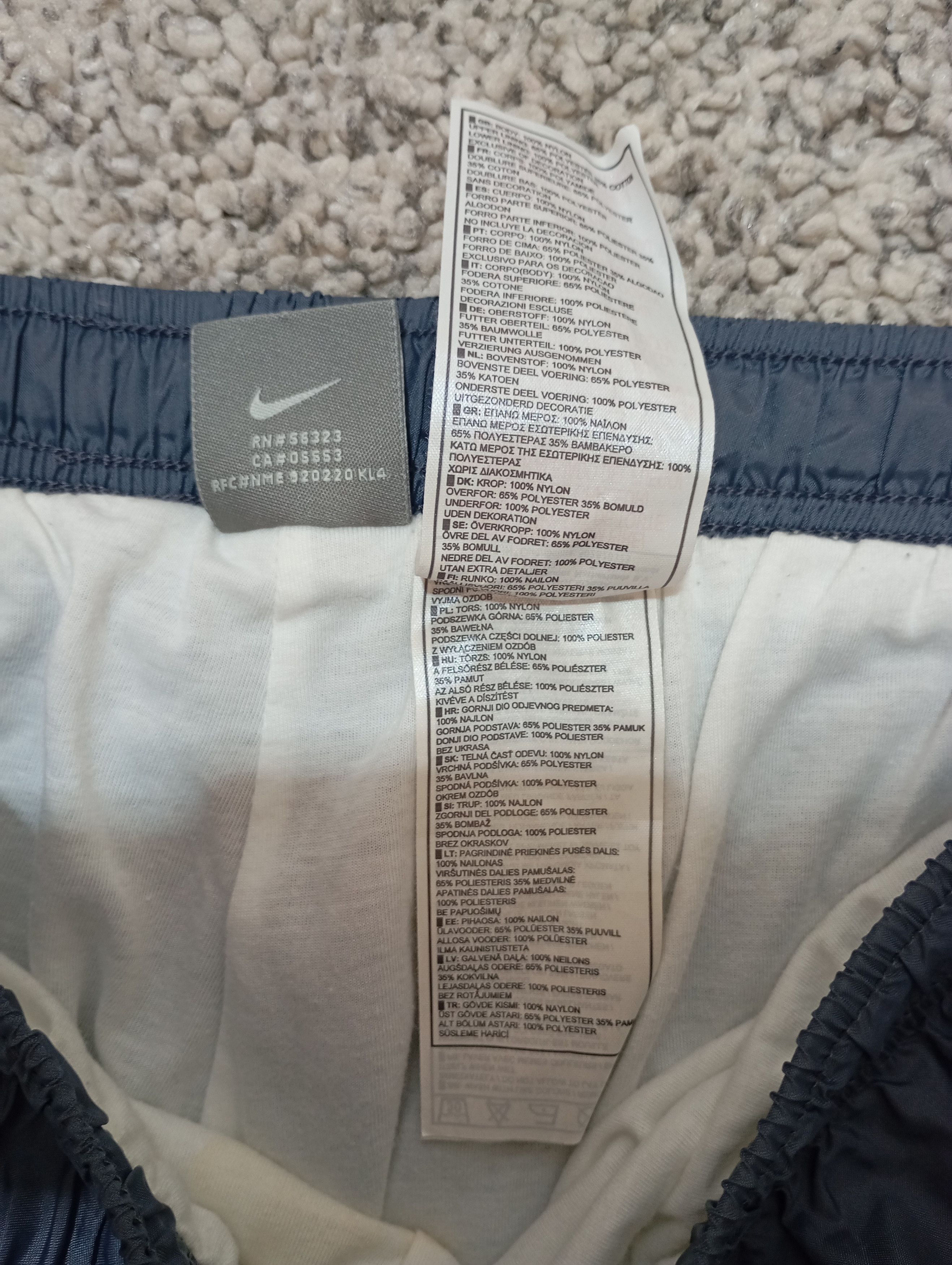 Nike Nike Nylon Track Pants Baggy Swoosh Drill Y2K Size US 34 / EU 50 - 5 Thumbnail