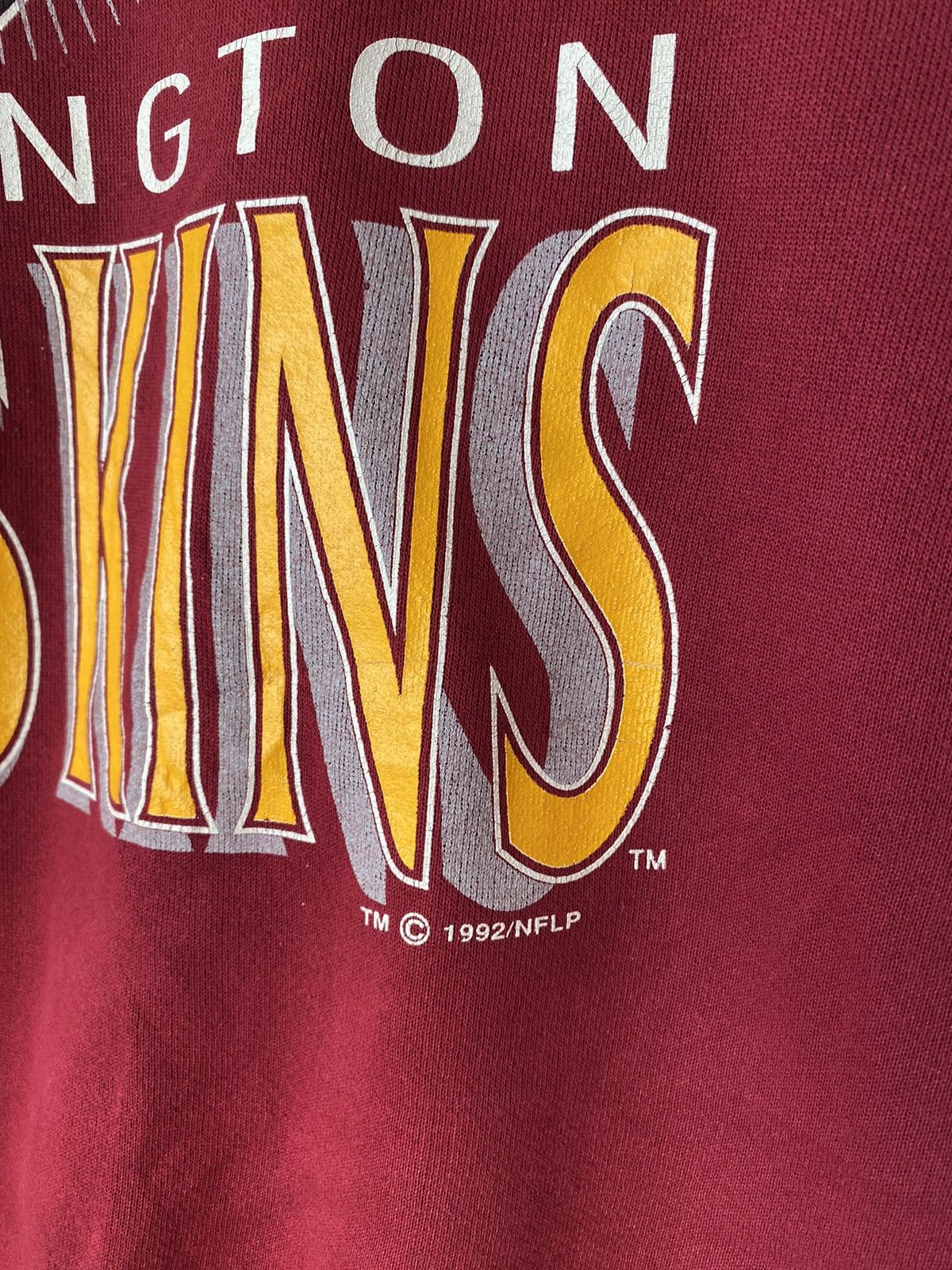 Logo 7 × NFL × Vintage Vintage Redskins 1992 Swewtshirt Size US L / EU 52-54 / 3 - 4 Thumbnail