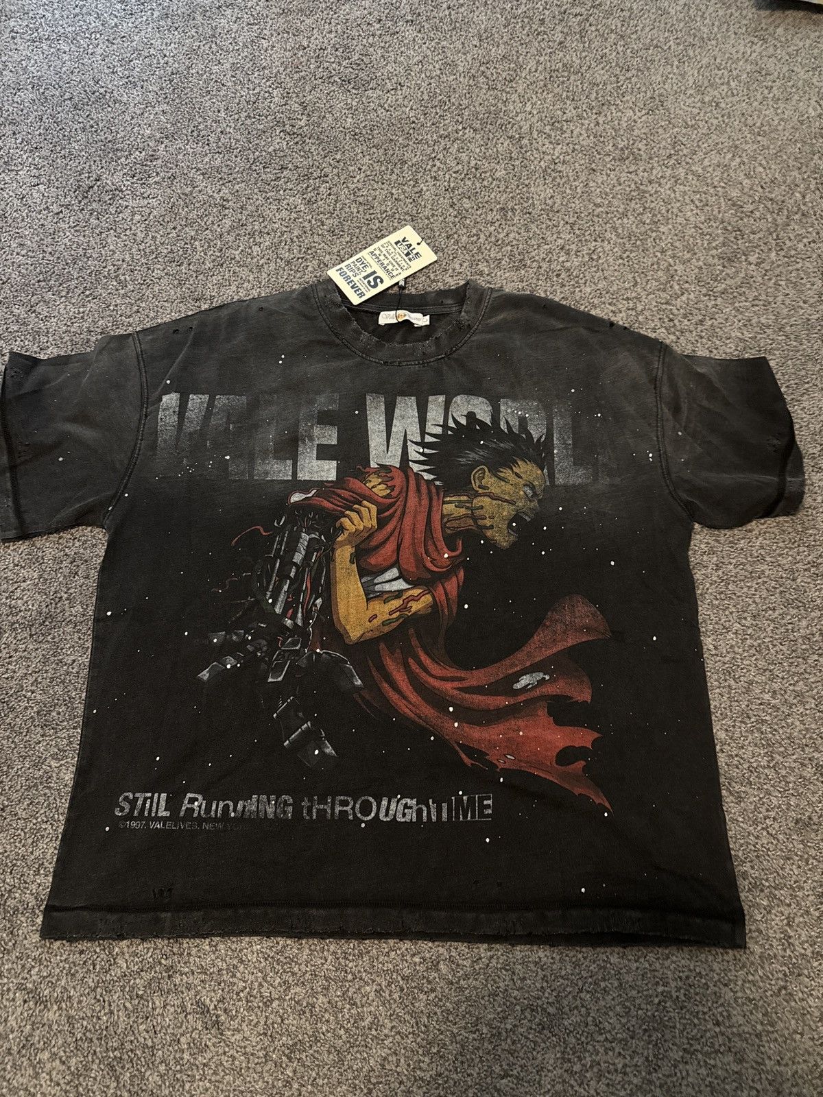 Vale Vale Valley Dreams- Washed Black Akira tee - Large - BNWT Size US L / EU 52-54 / 3 - 1 Thumbnail