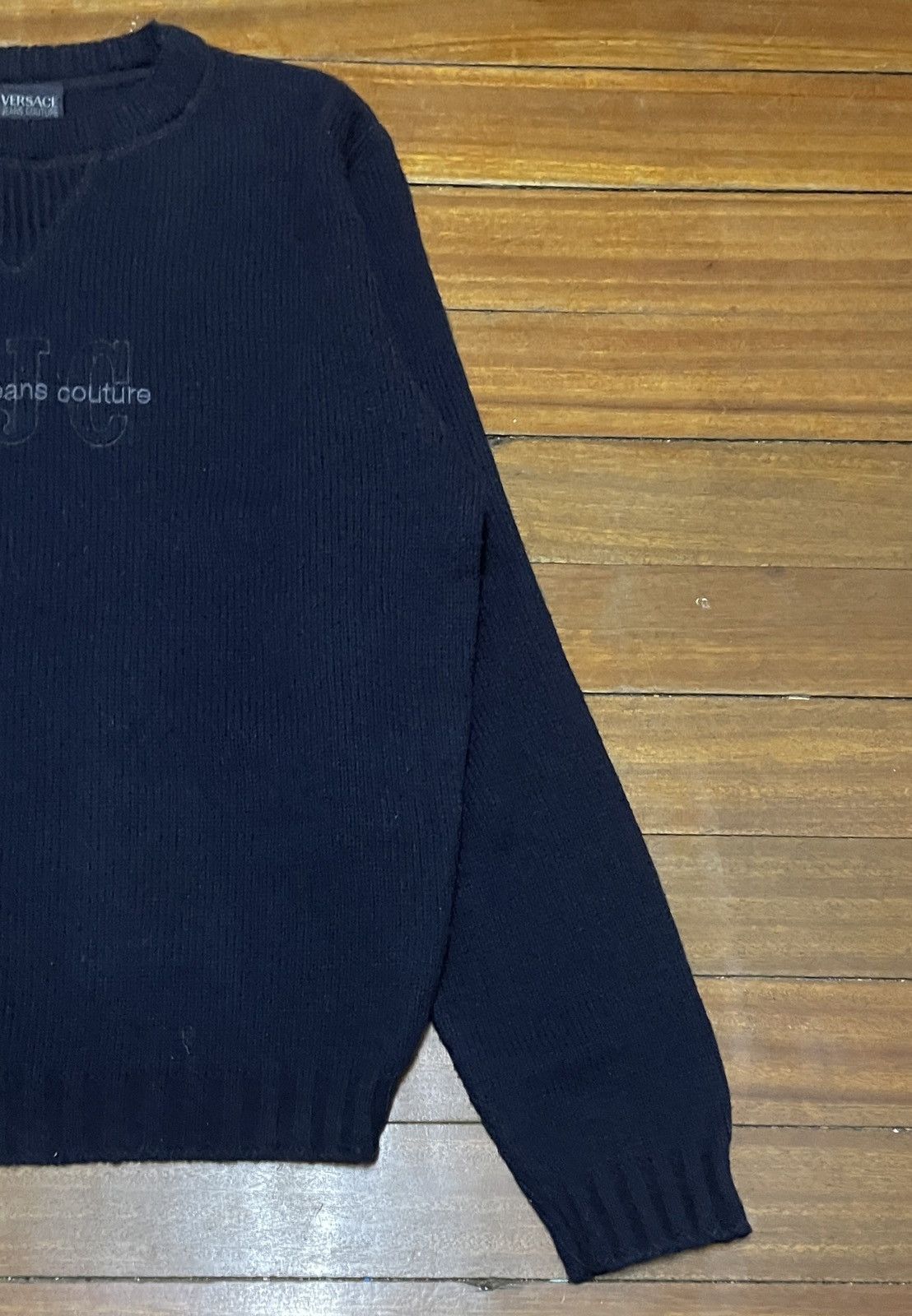 Versace Jeans Couture Rare Design Vintage Versace Jeans Couture Knitwear 2000s Size US M / EU 48-50 / 2 - 6 Thumbnail