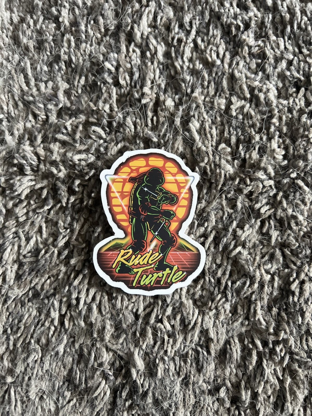 Hypebeast × Vintage Teenage Mutant Ninja Turtles Rude Turtle Sticker Size ONE SIZE - 1 Thumbnail