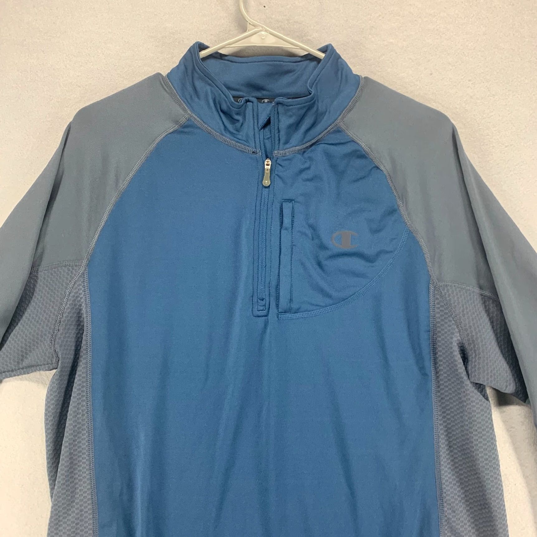 Champion Champion Sweatshirt Mens Large Blue Pullover Athletic Active Double Dry Size US L / EU 52-54 / 3 - 3 Thumbnail