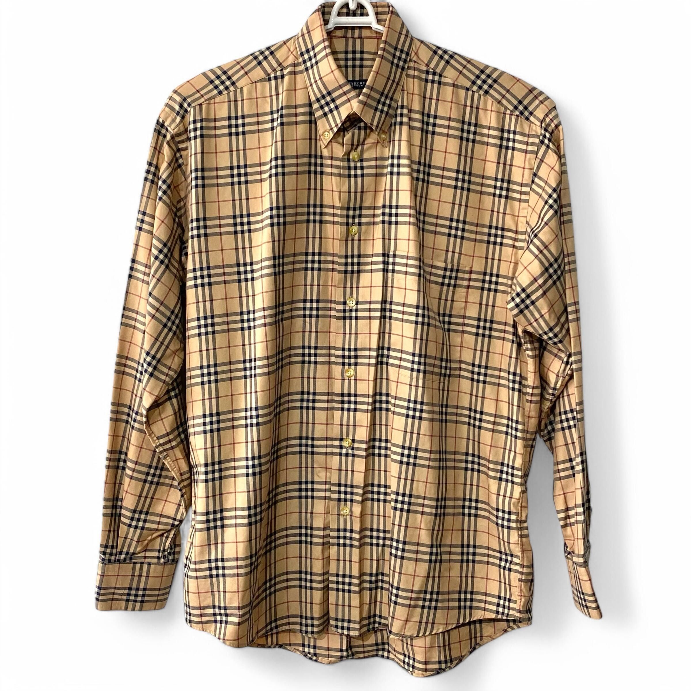 Burberry Burberry Long Sleeve Shirts Nova Check Size US M / EU 48-50 / 2 - 1 Thumbnail
