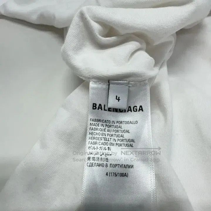 Balenciaga Balenciaga x Adidas Logo Embroidered White T. Size US M / EU 48-50 / 2 - 5 Thumbnail