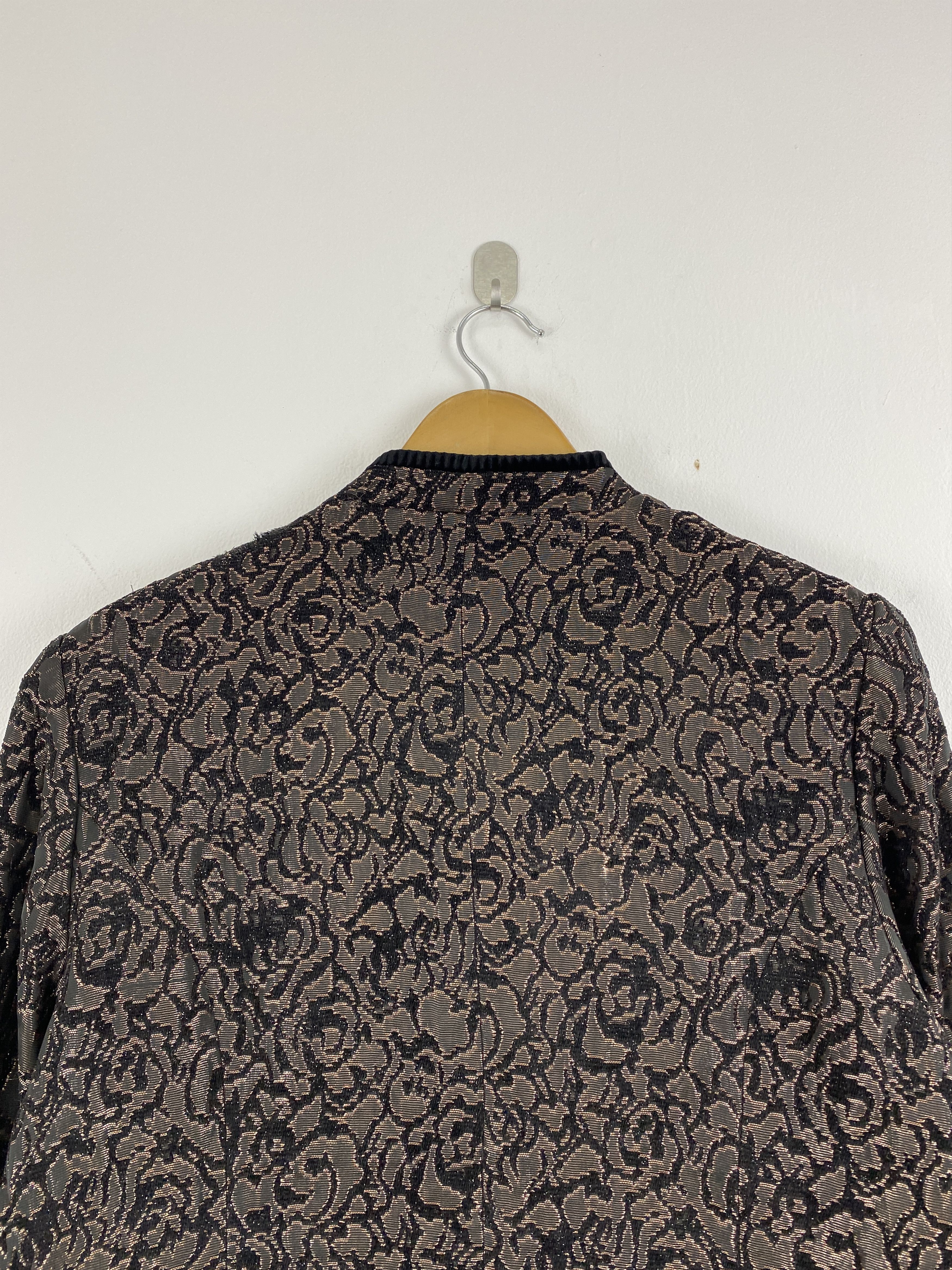 Japanese Brand Vintage Bonie Elen Floral Pattern Chinese Jacket JA0111 Size L / US 10 / IT 46 - 4 Thumbnail