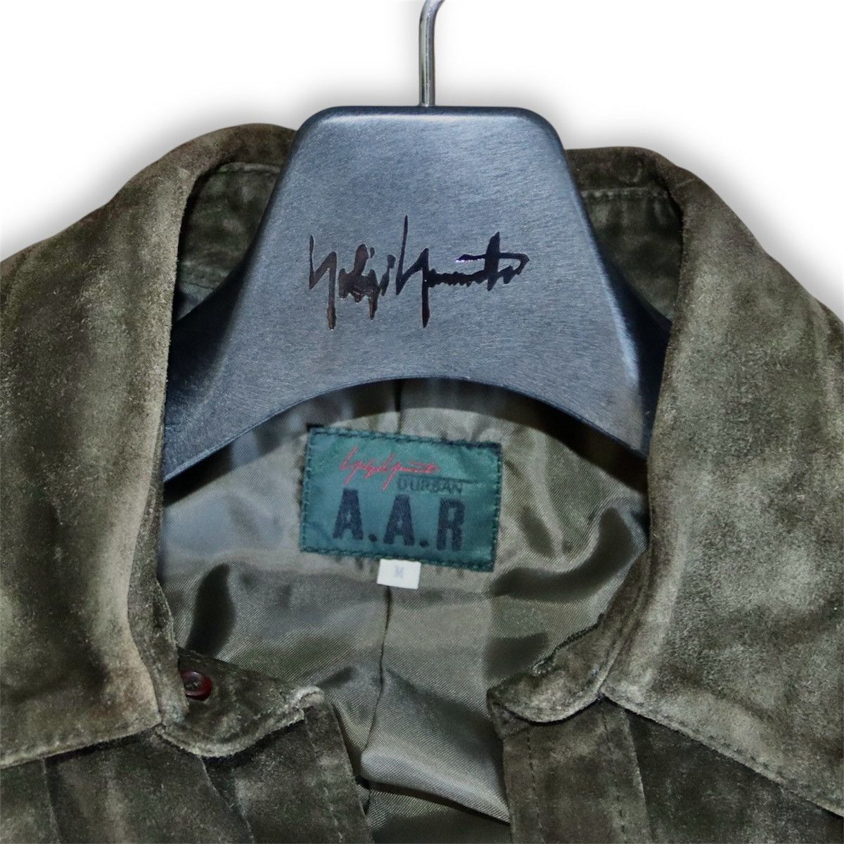 Yohji Yamamoto Yohji Yamamoto Vintage Cowhide Suede Leather Jacket Size US M / EU 48-50 / 2 - 4 Thumbnail