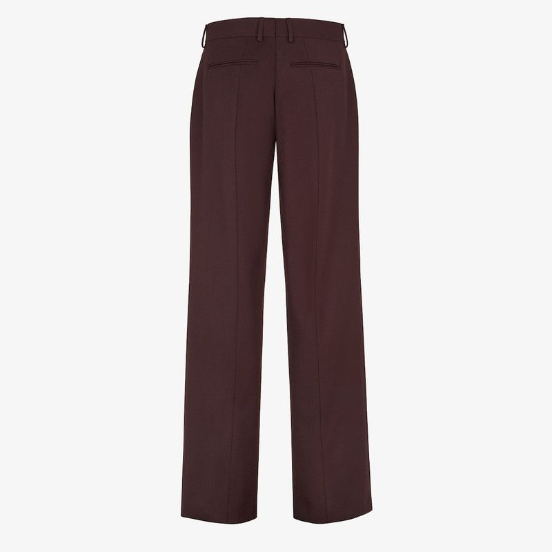 Fendi o1B3y1r0526 Casual Pant in Chocolate Brown Size US 32 / EU 48 - 2 Thumbnail