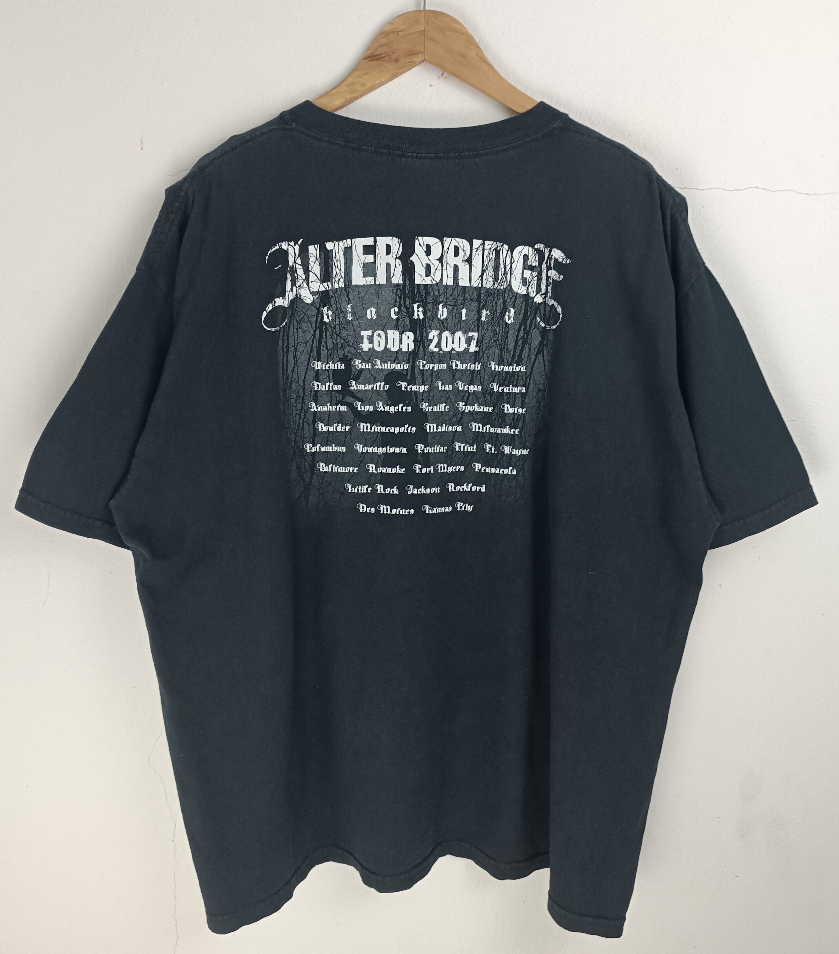 Vintage VINTAGE '07 ALTER BRIDGE TOUR TEE BENJAMIN CREED POD Size US XXL / EU 58 / 5 - 4 Thumbnail